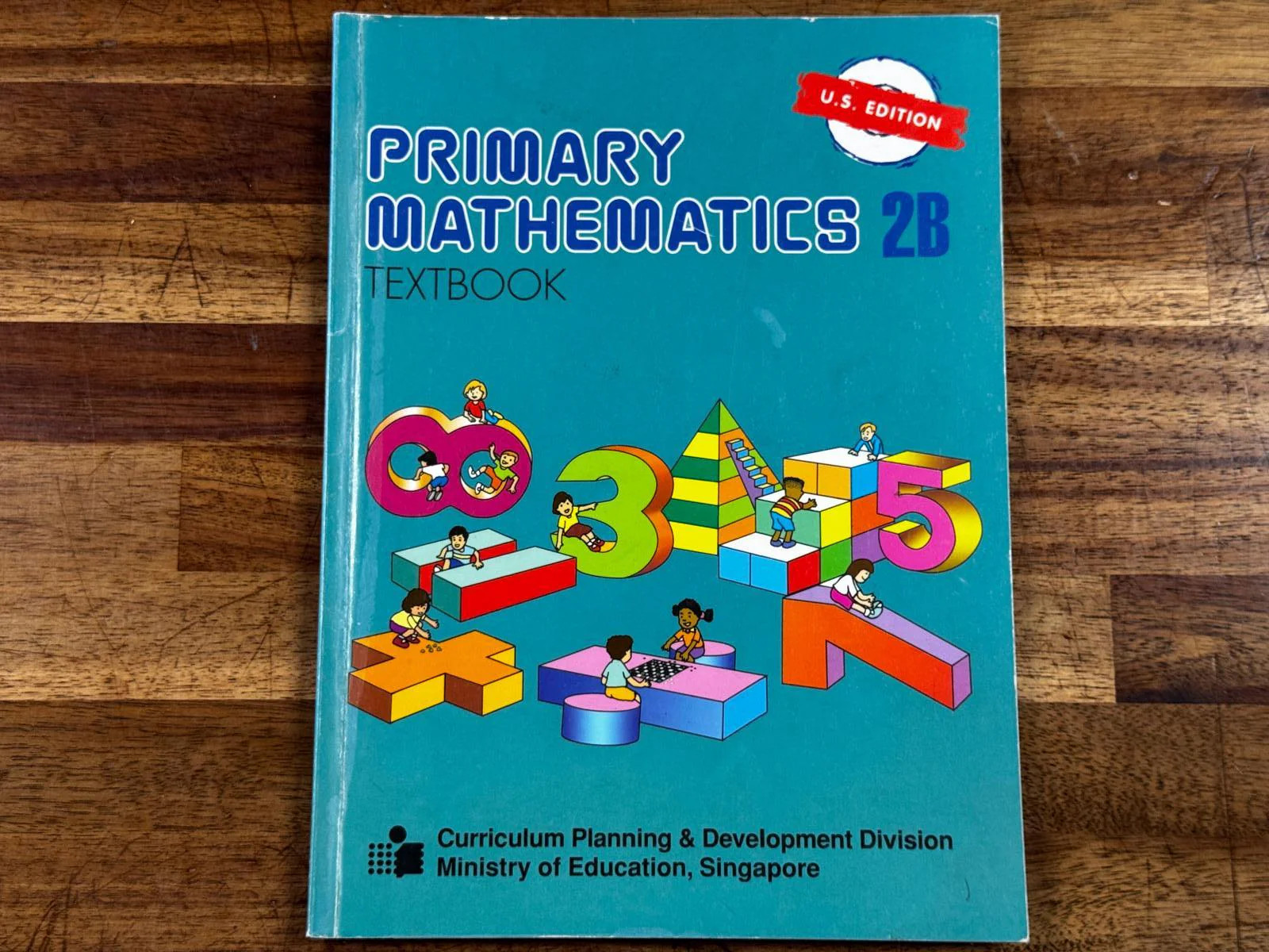 Singapore Math Primary Mathematics 2B US Edition – Condition GOOD