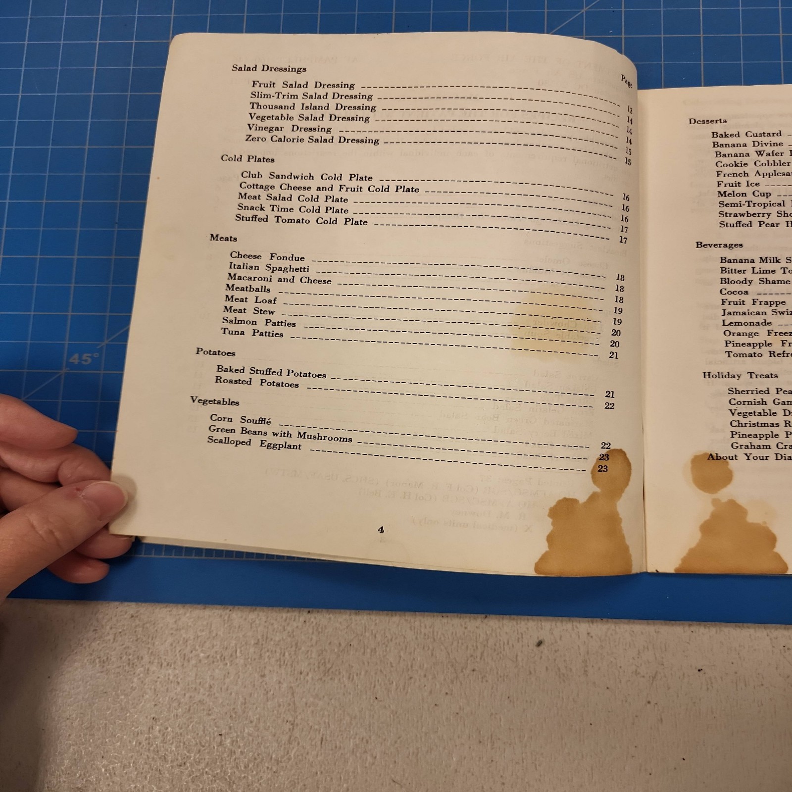 1981 AFP 160-146 Recipes Patient with Diabetes Air Force Medical Pamphlet Vintag