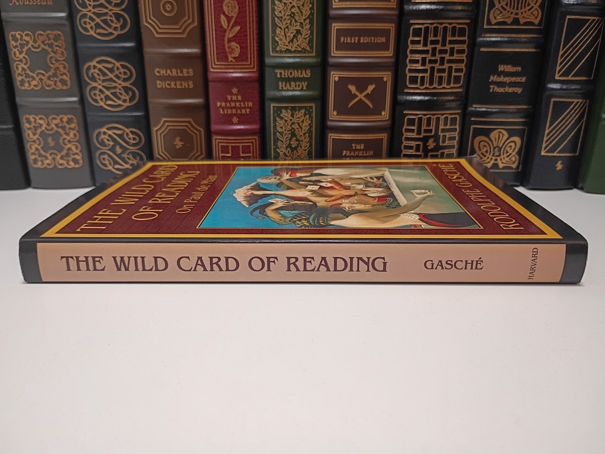 Wild Card of Reading Paul de Man Gasche Derrida Deconstruction Literary Theory