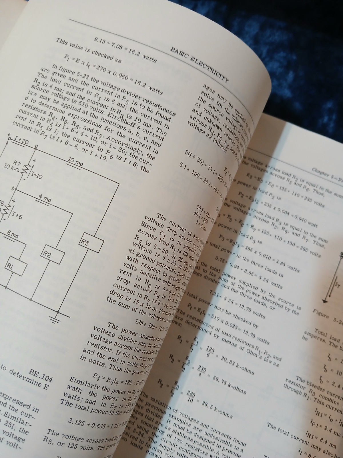 Basic Electricity – Prepared by the Bureau of Naval Personnel – 1970 Paperback