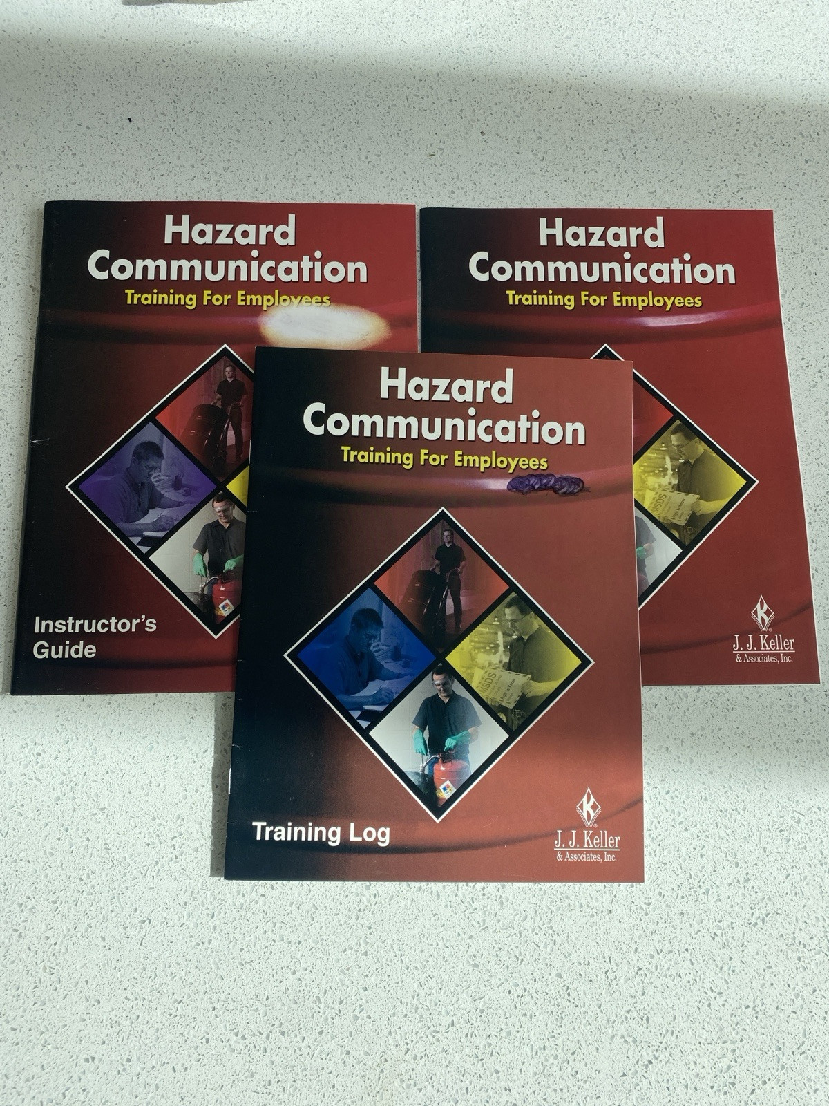 JJ Keller Hazard Communication Training Materials, DVD, Handouts, User Guide Haz
