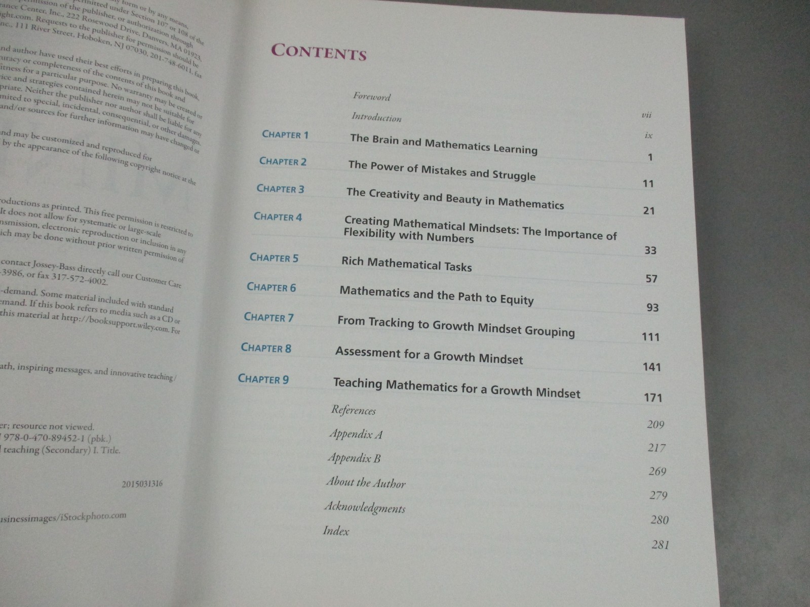 Mathematical Mindsets by Jo Boaler (Paperback, 2016) Self Development Education