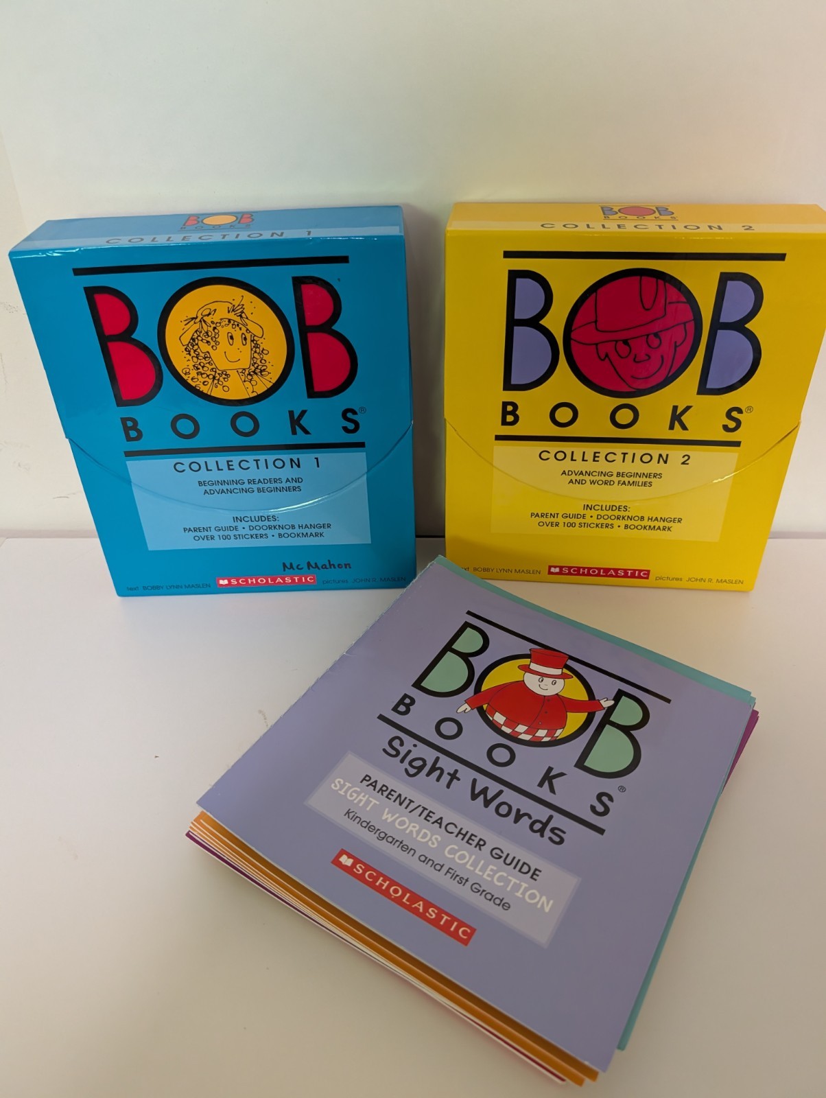 Bob Books Collection 1, 2, And Sight Words Collection!