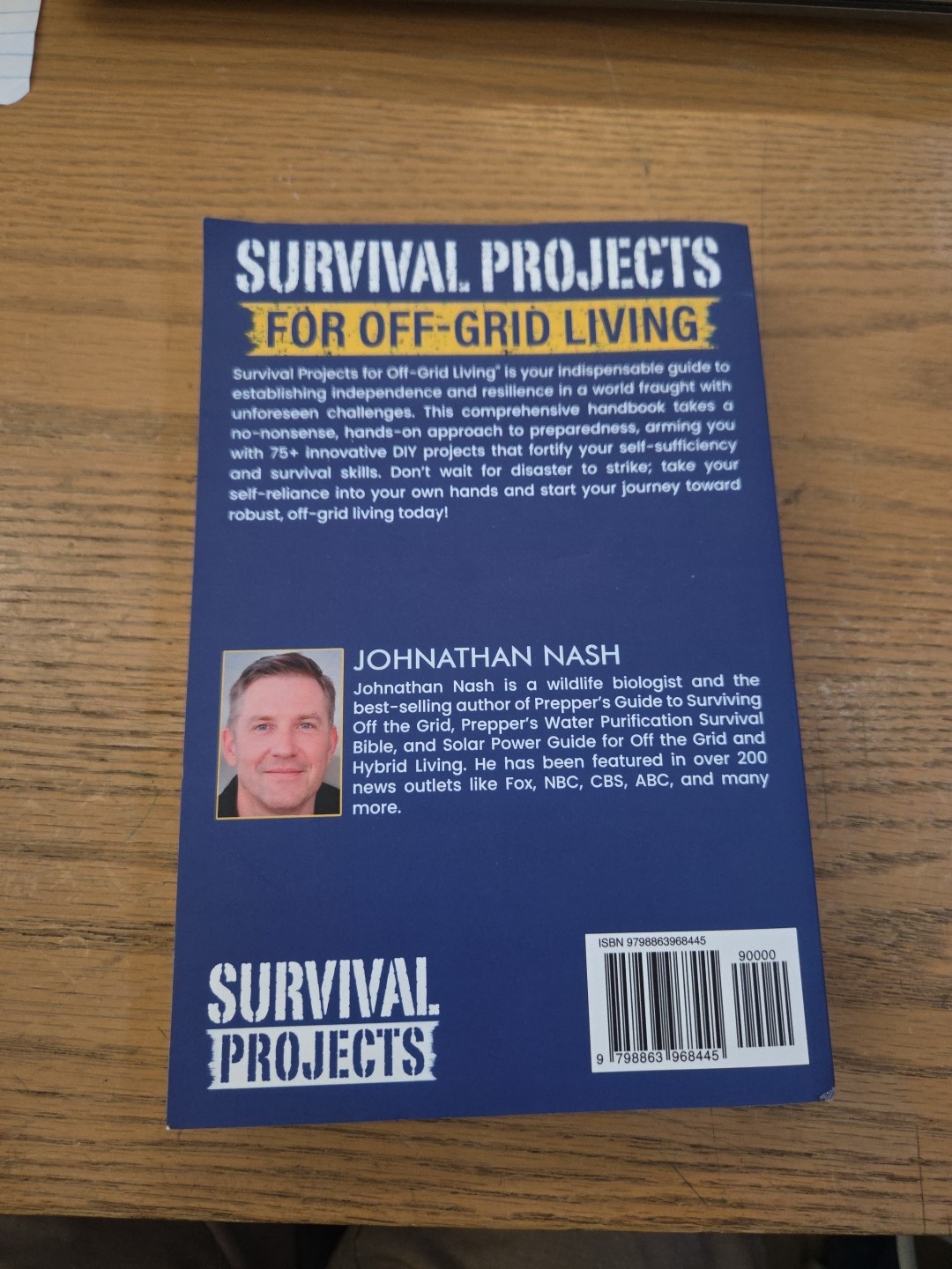 Survival Projects for Off-Grid Living: Survivalist’s Handbook of DIY Projects