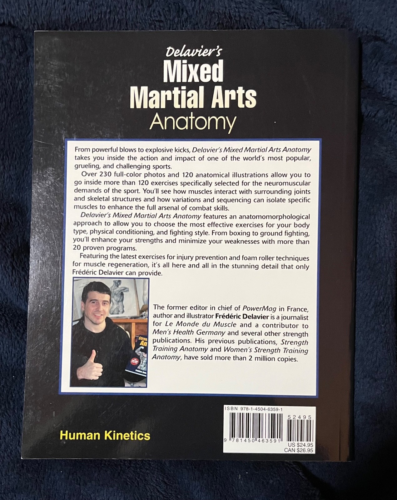 Delavier’s Mixed Martial Arts Anatomy By Frederic Delavier – Paperback NEW!