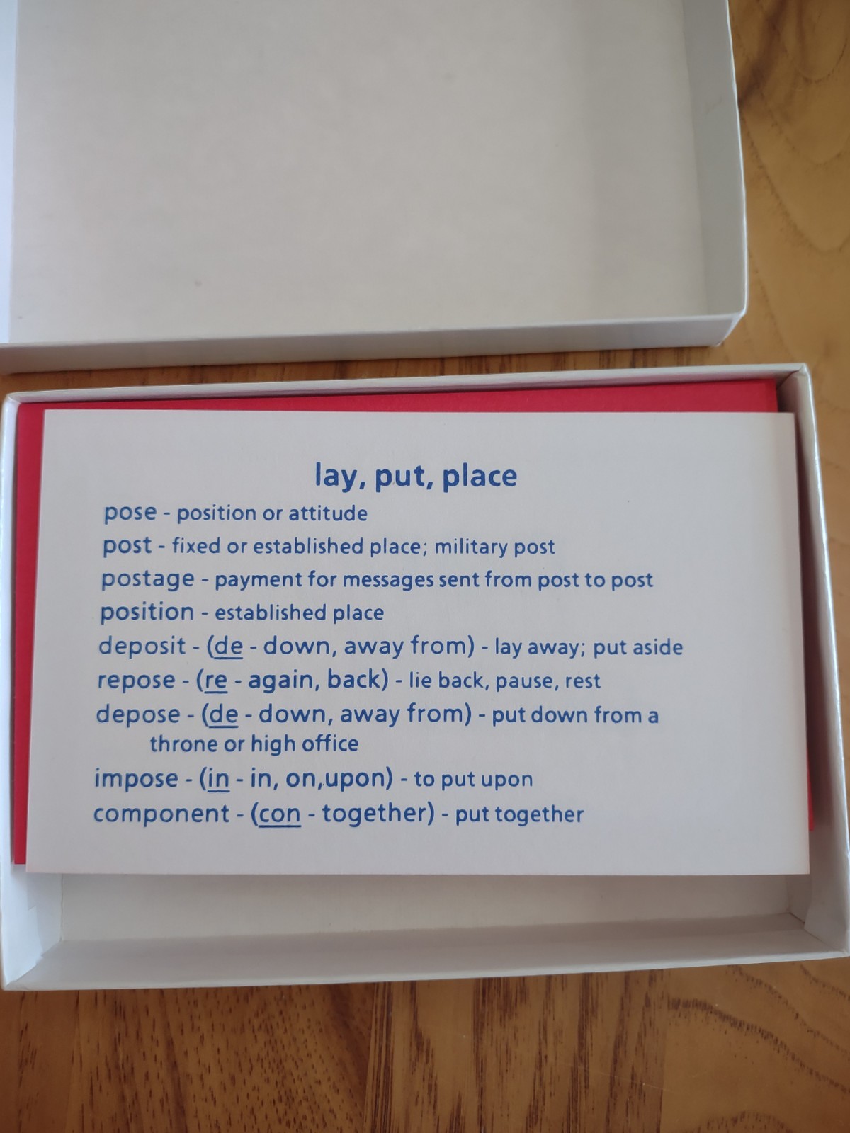 English From The Roots Up Volume 1 Latin Greek Root Word Cards Homeschool