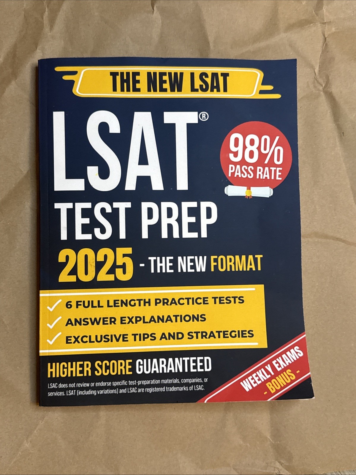 LSAT Test Prep 2025 Book The NEW Ethan Sterling