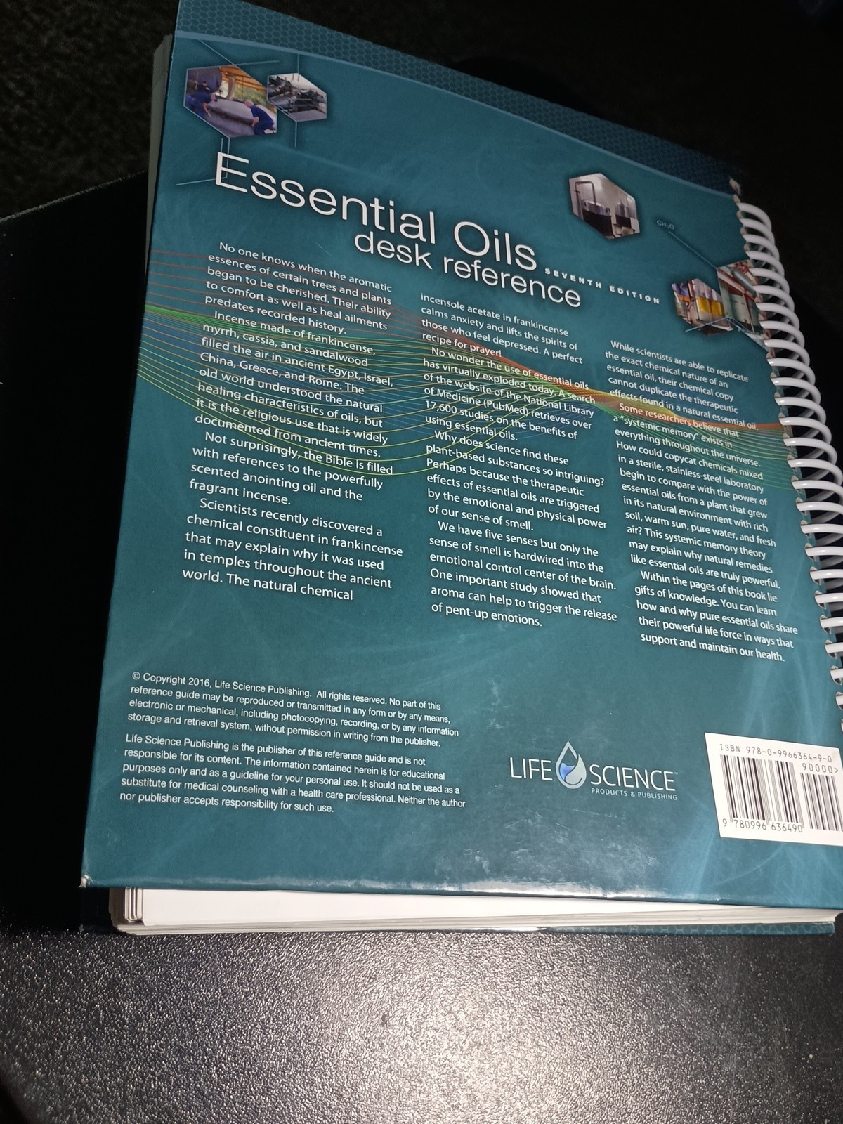 Essential Oils Desk Reference 7th Edition – Spiral-bound – GOOD