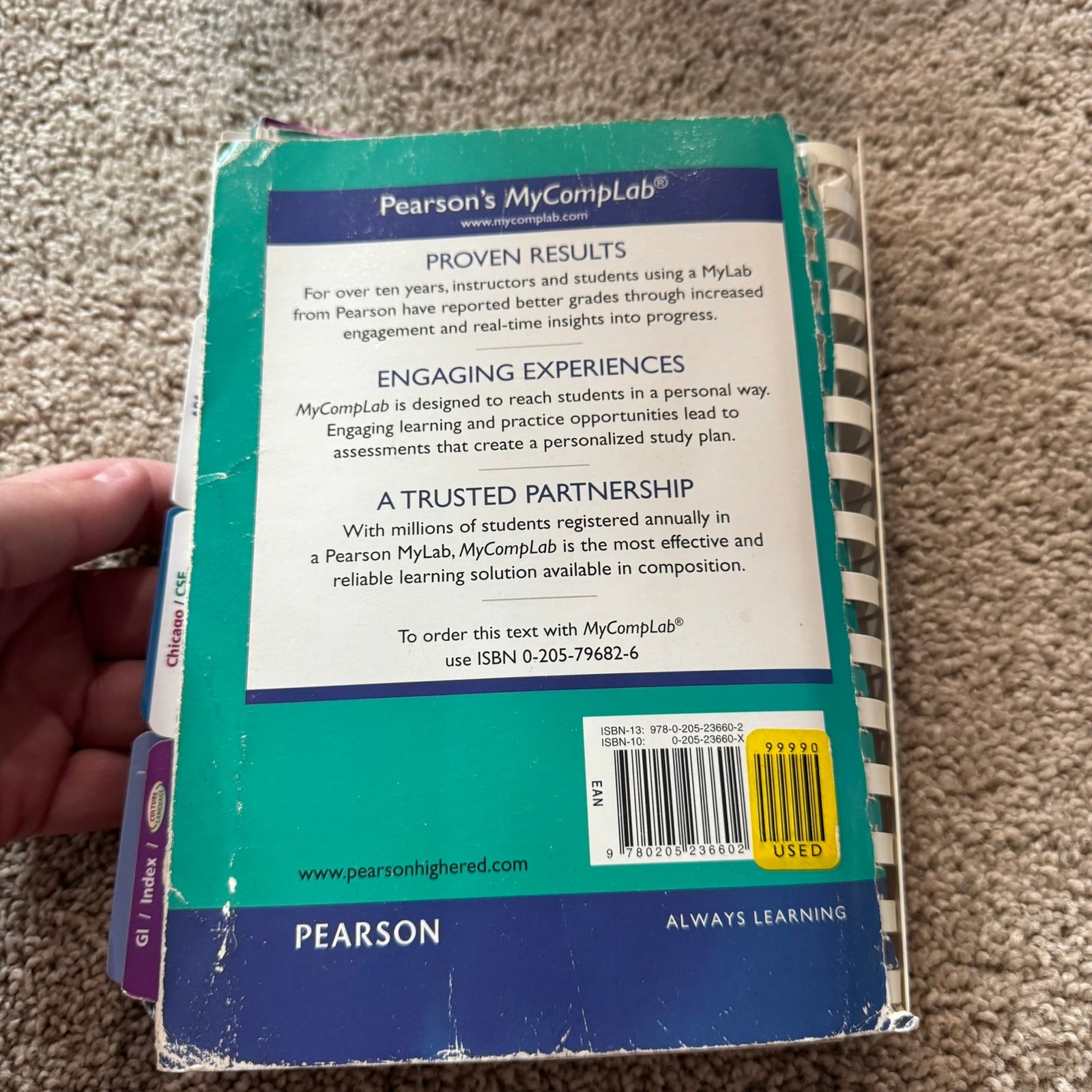 Pearson The Little, Brown Compact Handbook by Jane E. Aaron Writing 8th Edition