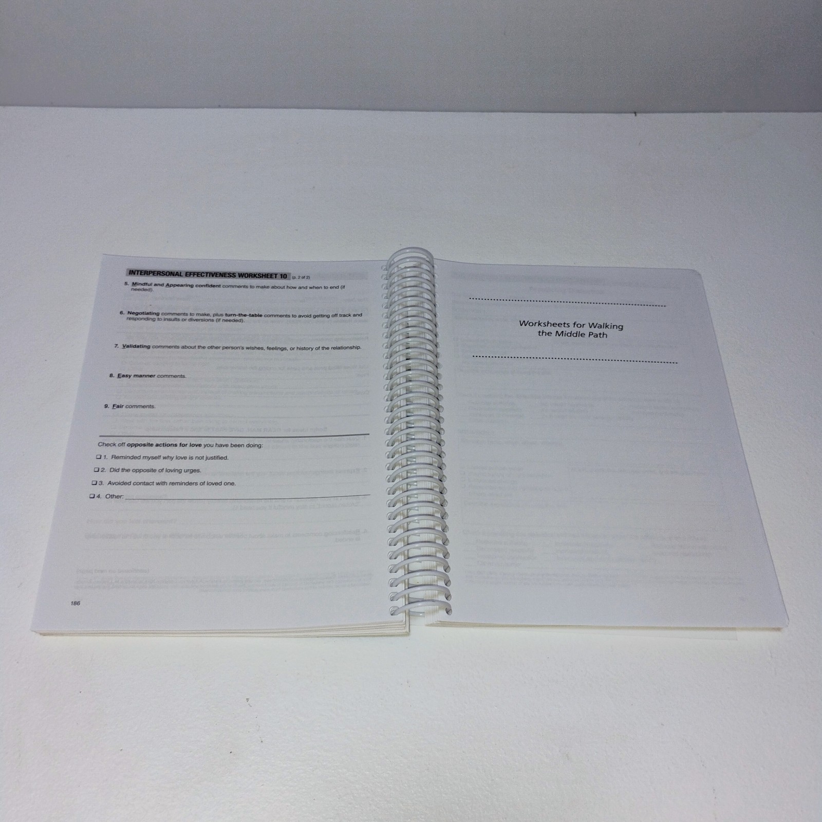 DBT Skills Training Handouts and Worksheets by Marsha M. Linehan (2014, Trade…
