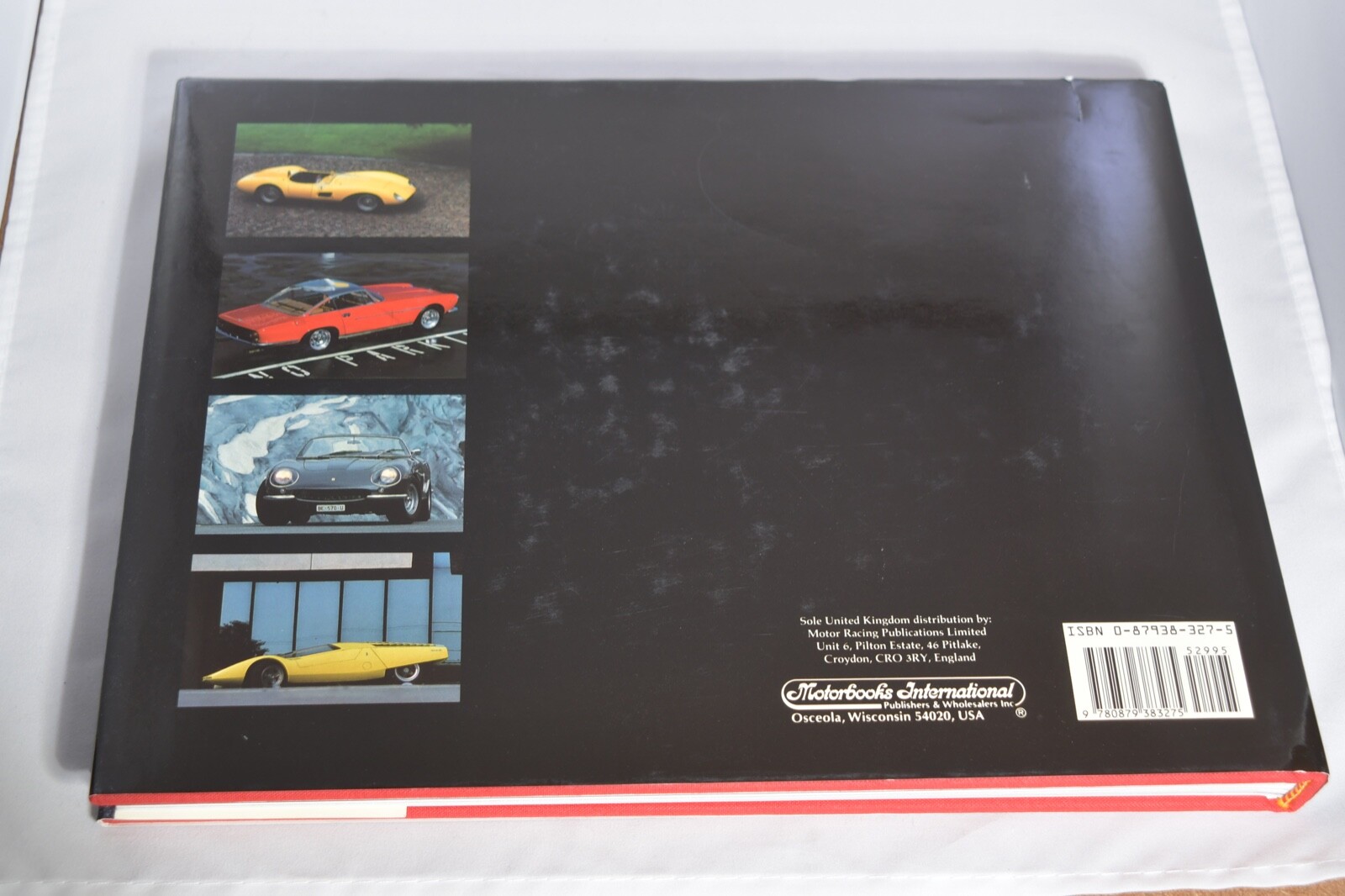 Fantastic Ferraris Antoine Prunet Peter Vann Hardcover Book 1988 Motorbooks 203p