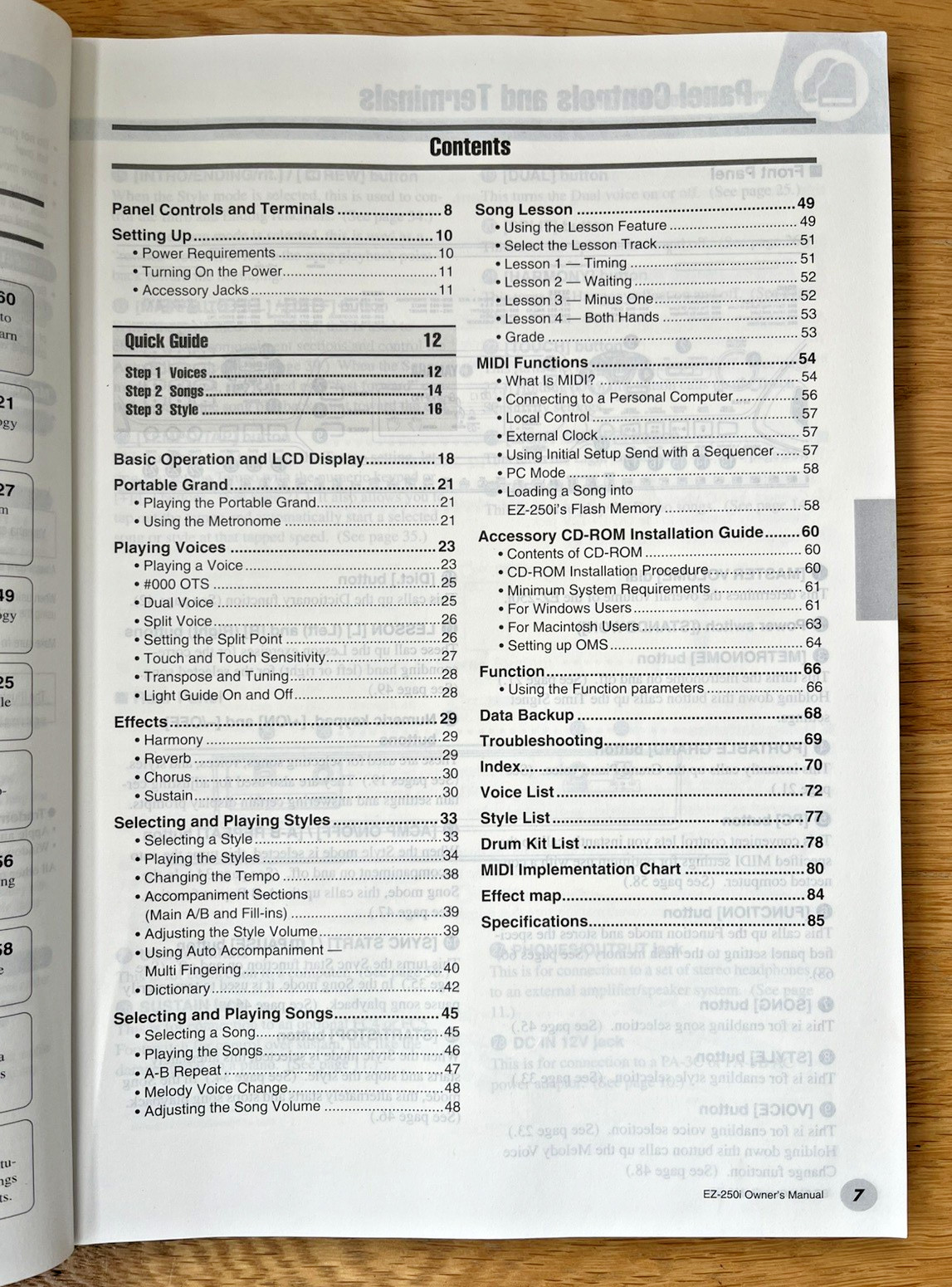 Yamaha Portatone EZ-250i Instruction Manual: 88 Pages