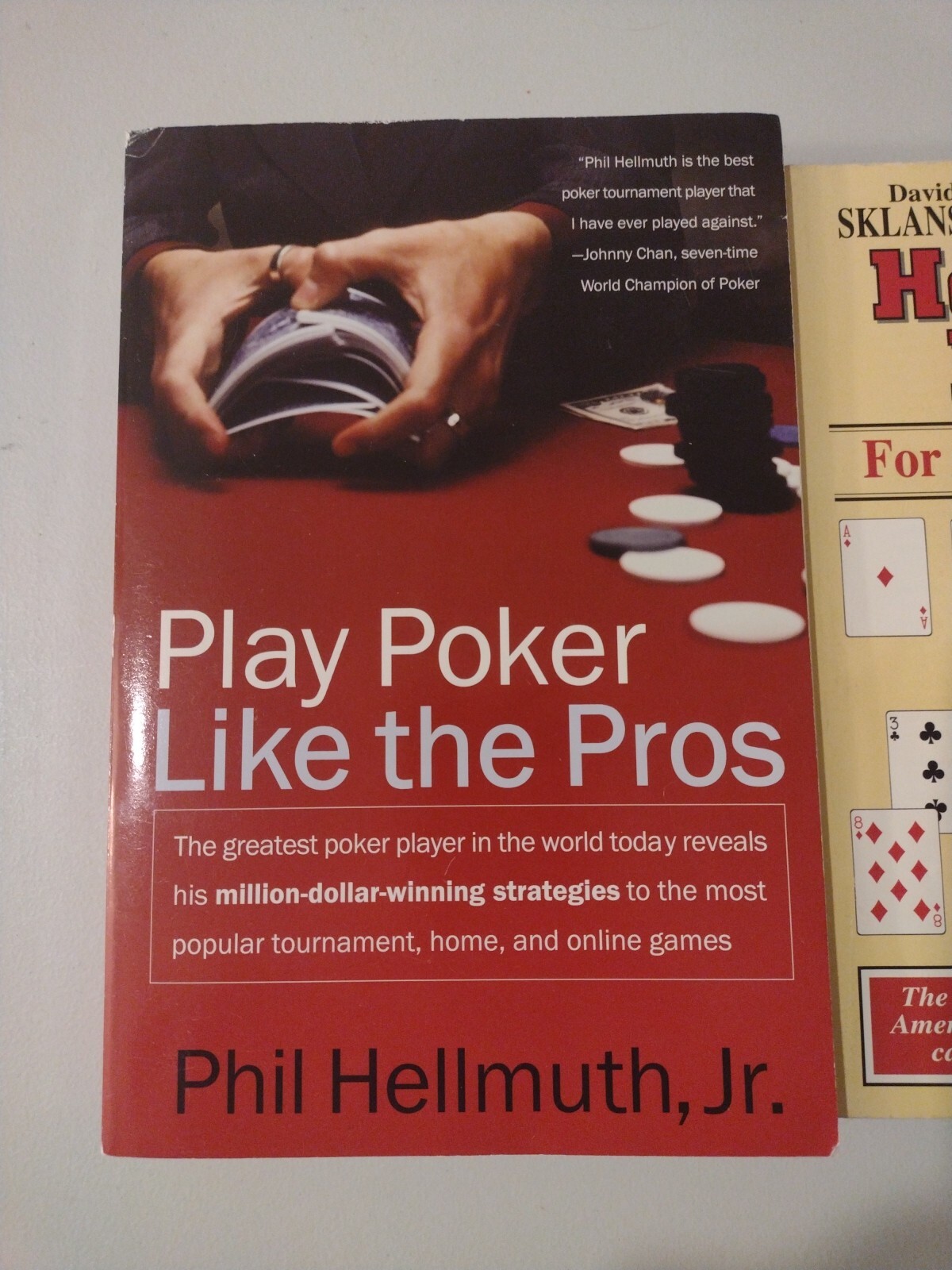Hold ‘em Poker For Advanced Players & Play Poker Like The Pros 2 Book Lot