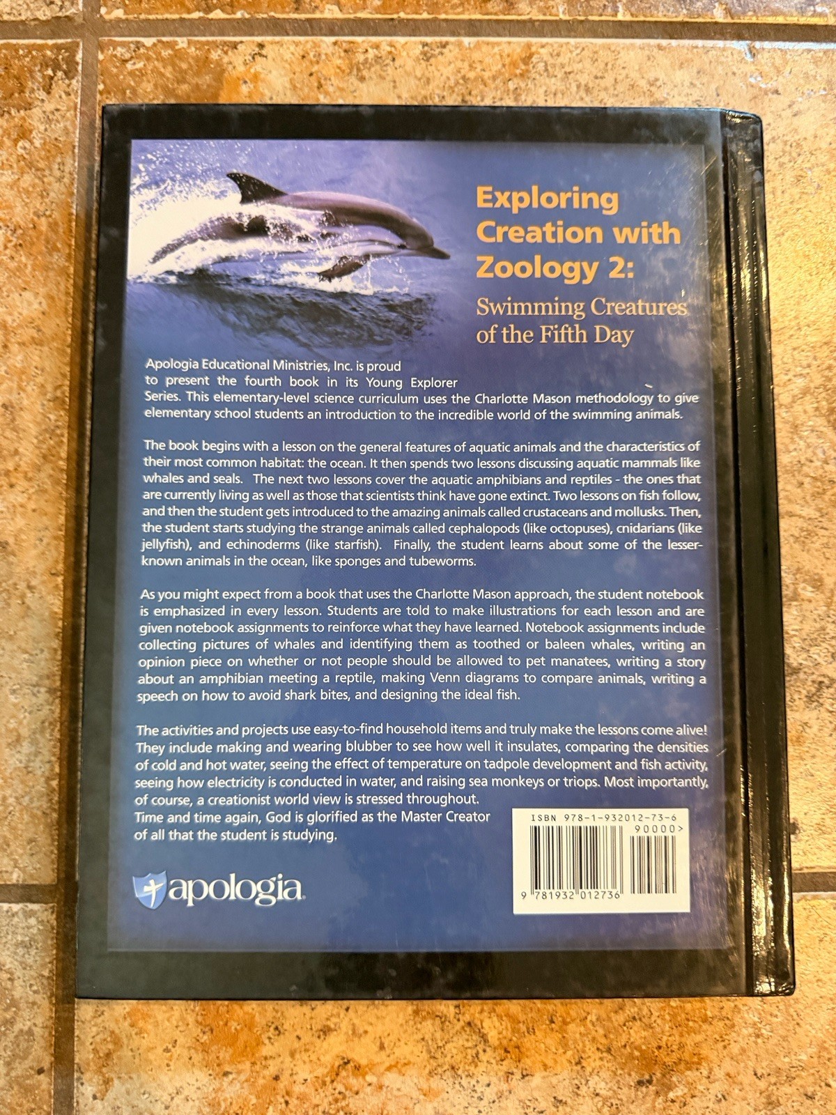 Apologia Exploring Creation with Zoology 2 Swimming Creatures HC Fulbright