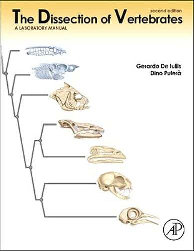 The Dissection of Vertebrates: A Laboratory Manual by Gerardo de Iuliis: Used