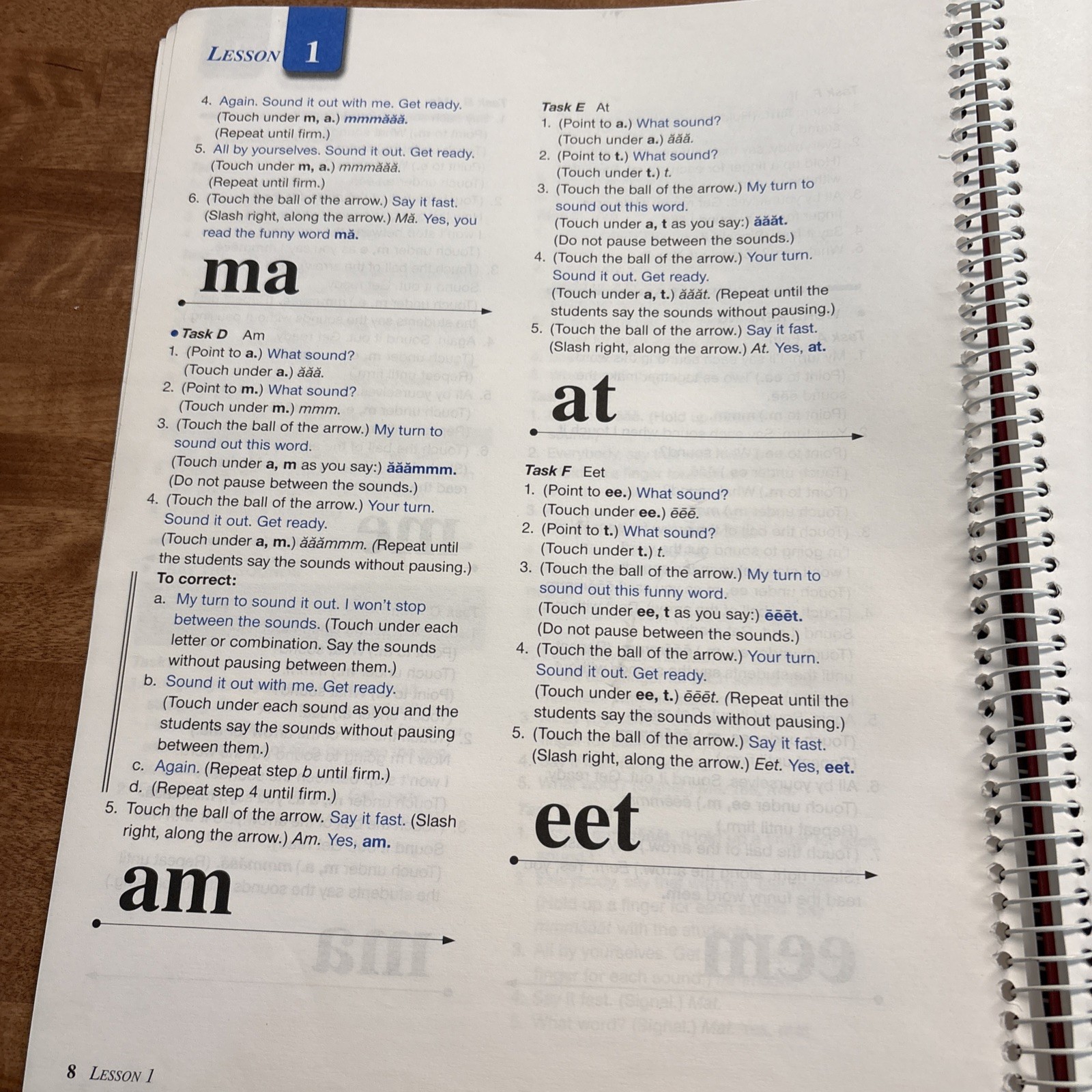 Word-Attack Basics: – SRA Corrective Reading by Engelmann Teacher Decode A
