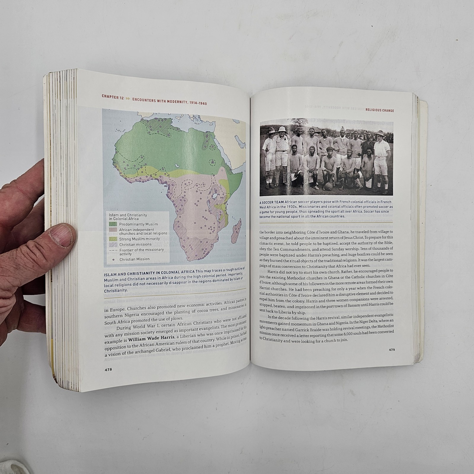 Africa in Global History by Harms | 1st Ed African World History Txtbook PB GOOD