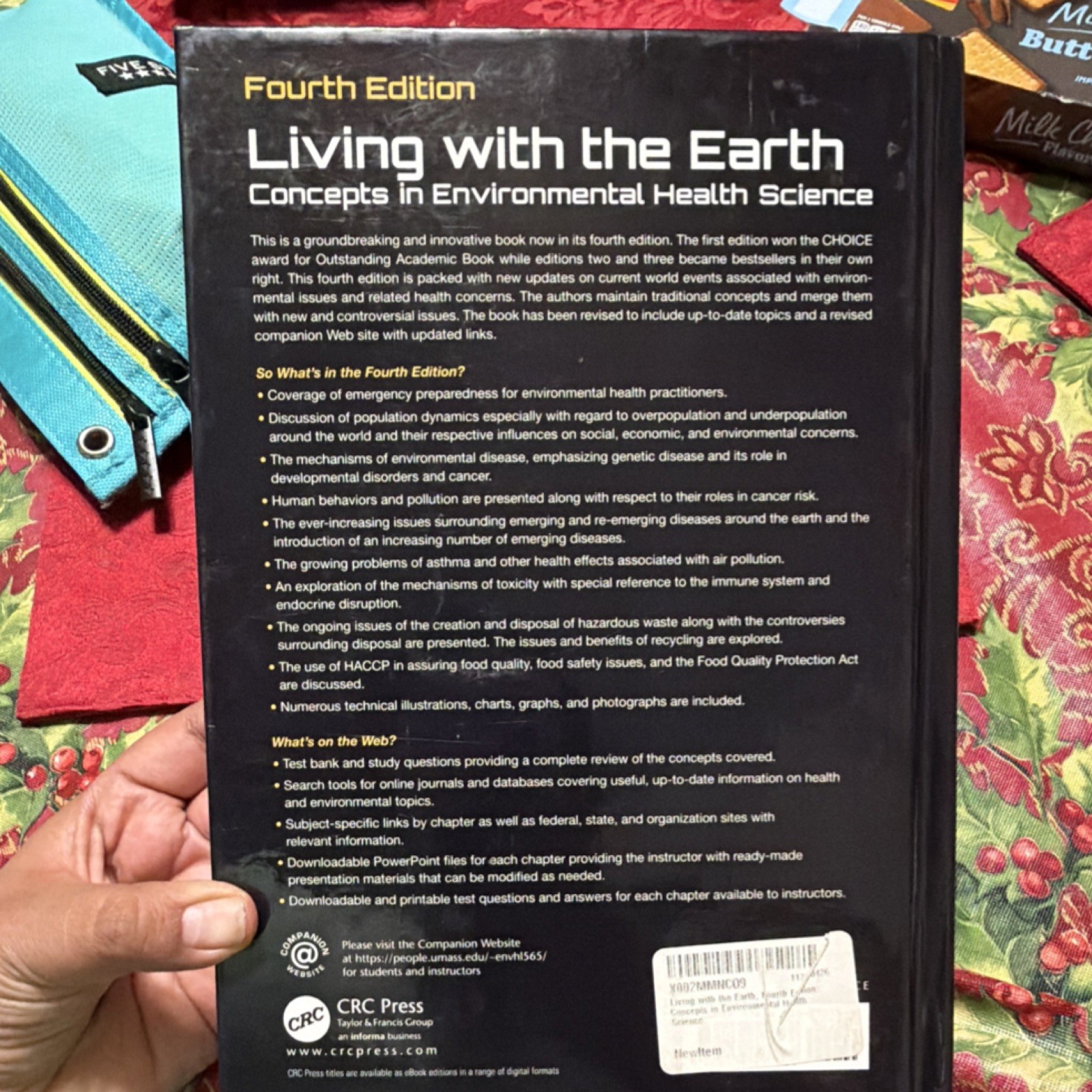Living with the Earth 4th Ed, Moore & Bell, CRC Press Hardcover