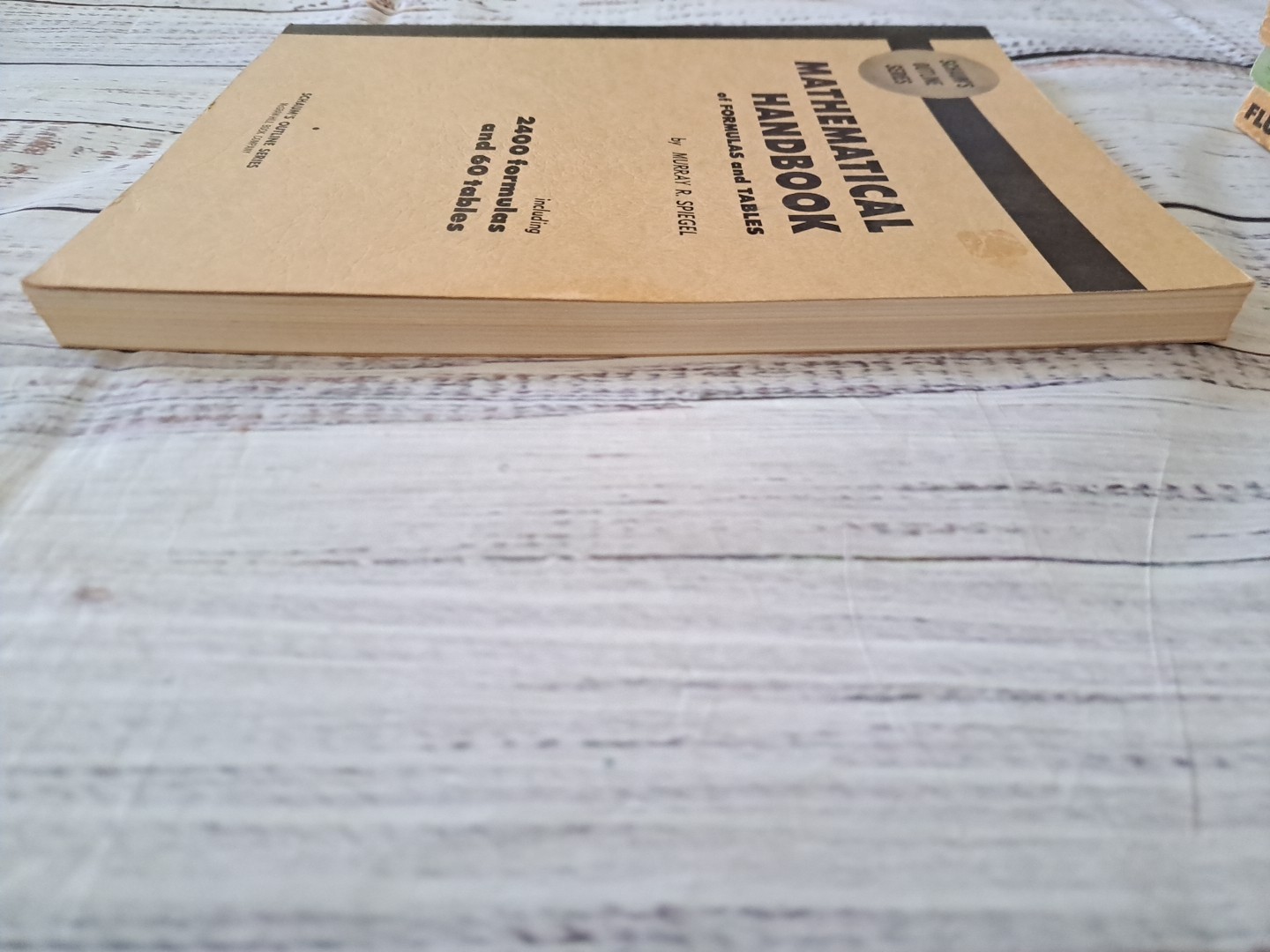 Mathematical Handbook of Formulas and Tables Murray R. Spiegel 1968 Paperback