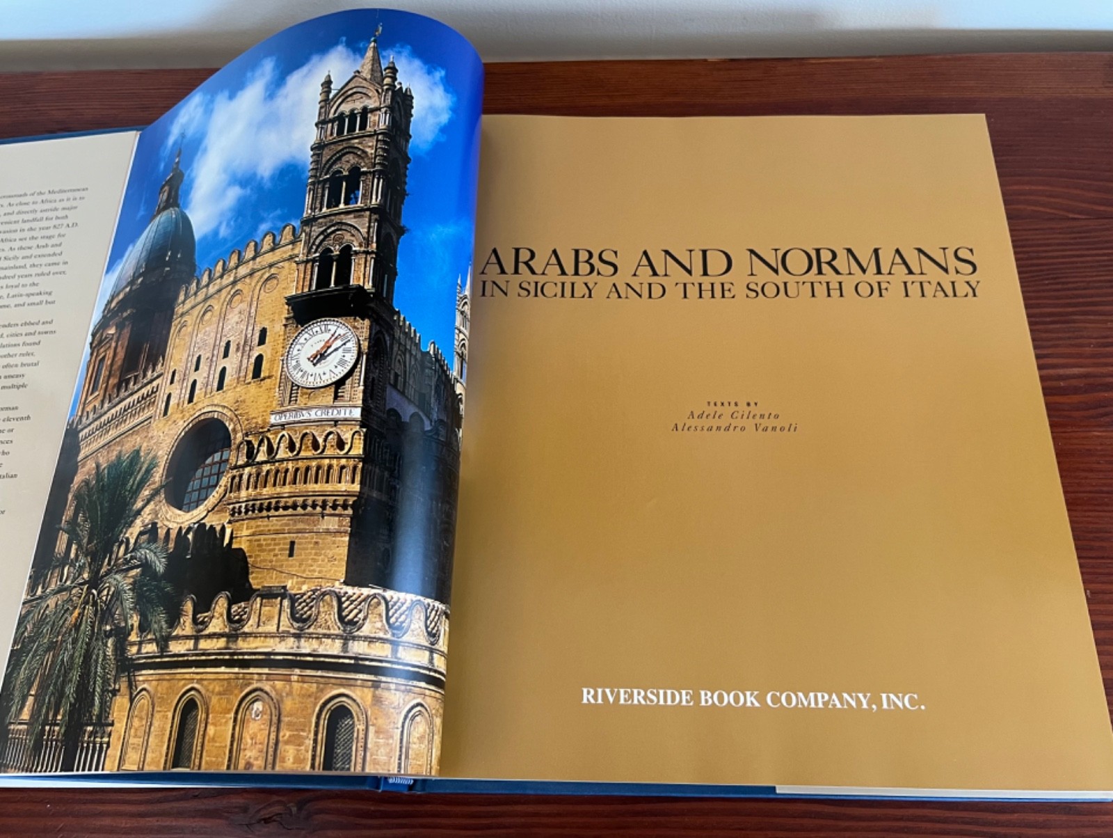Arabs and Normans in Sicily and the South of Italy, Riverside Press, Like New