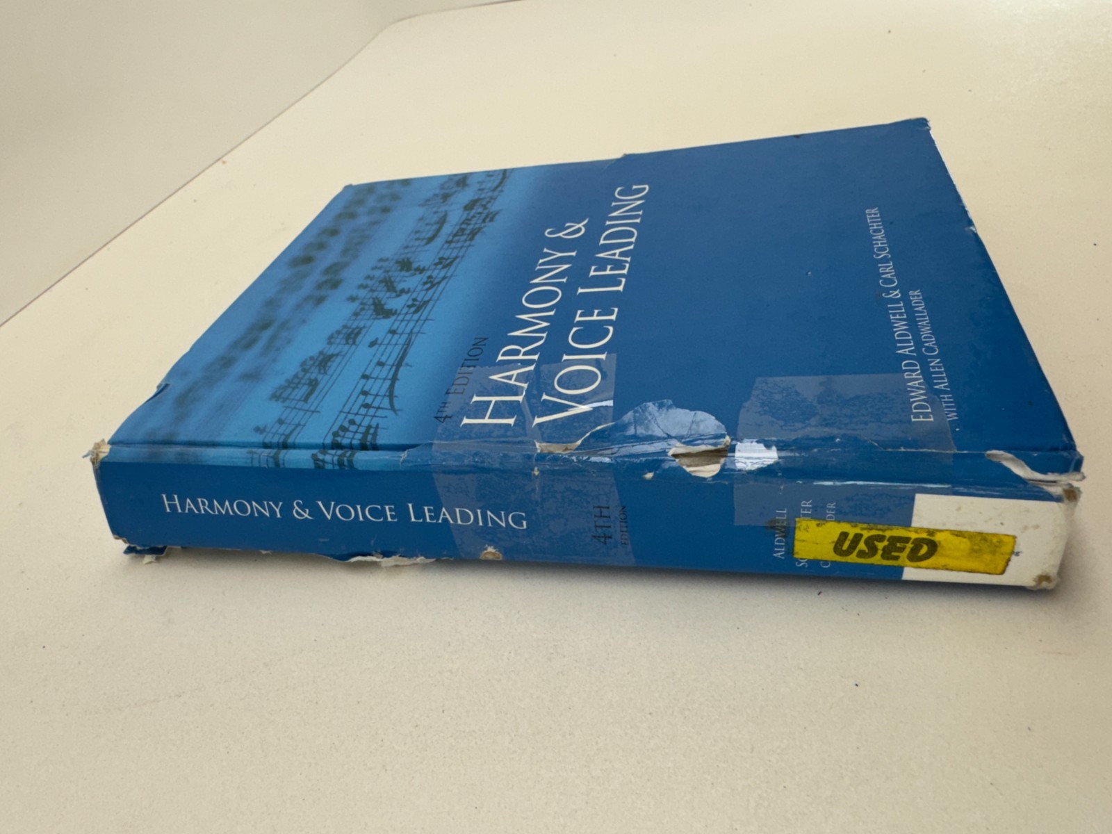 Harmony & Voice Leading 4th Edition Aldwell Schachter Schirmer Music Textbook