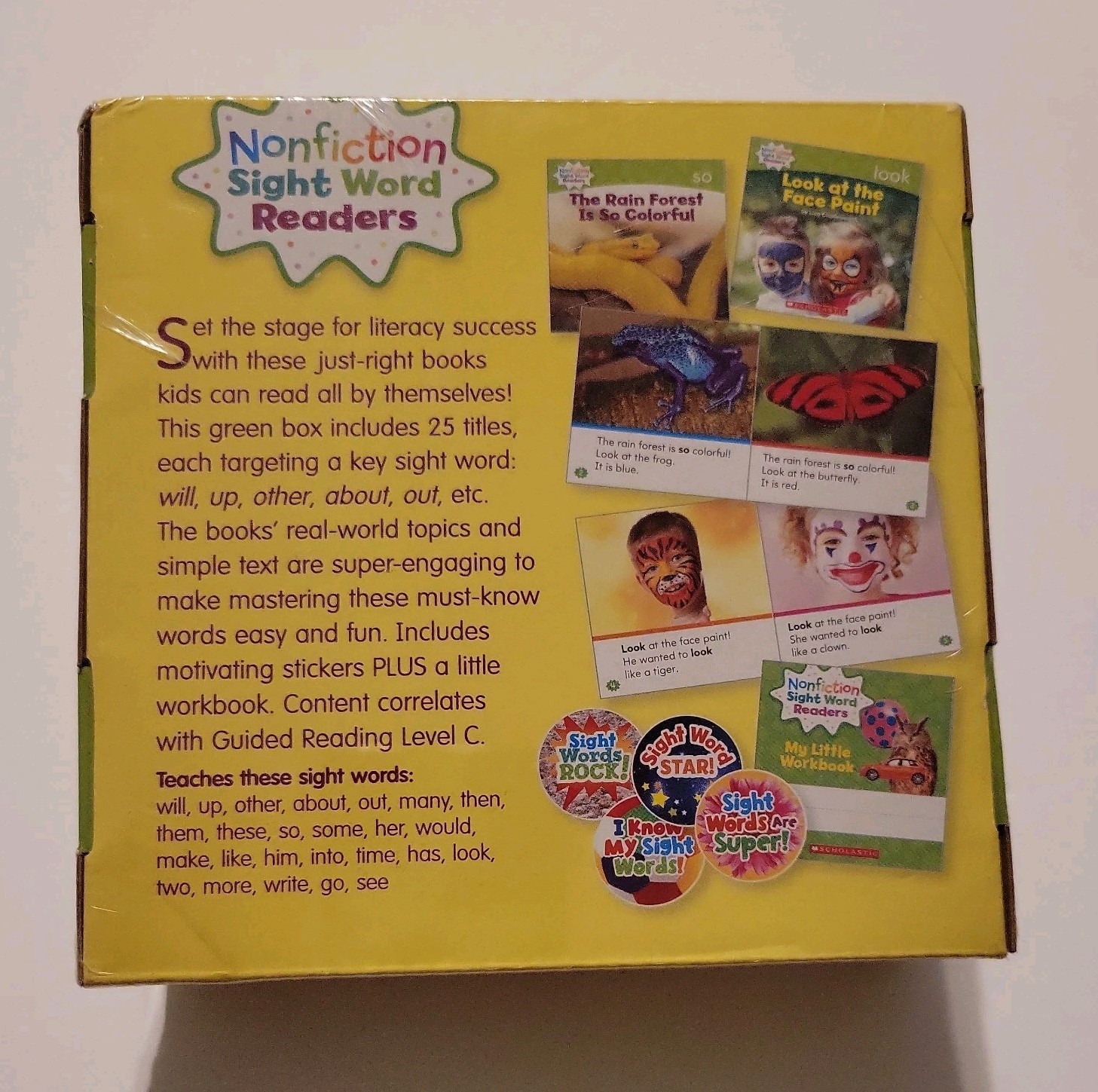 Nonfiction Sight Word Readers: Guided Reading Level C [Scholastic]: Ages 3-7