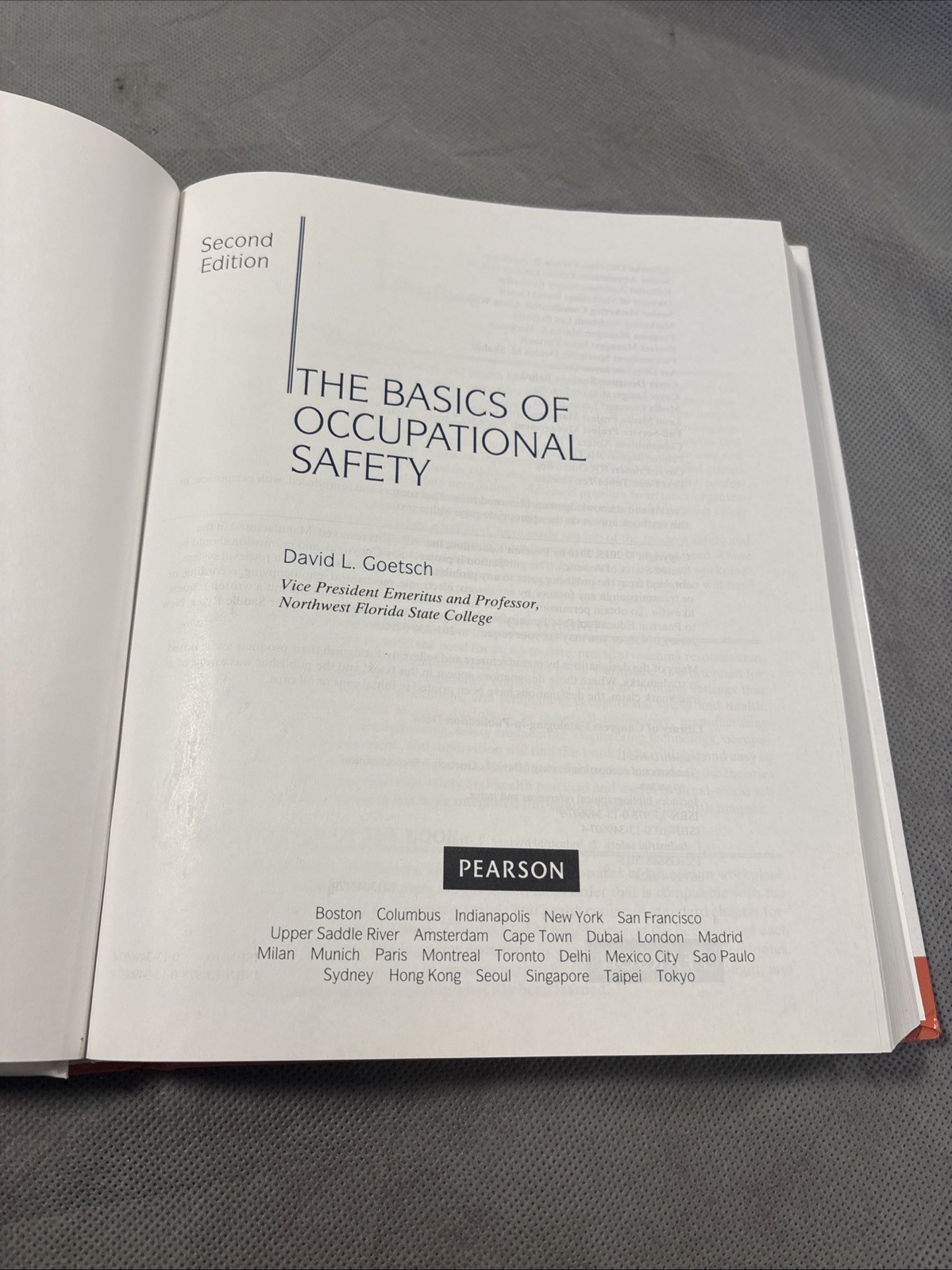 Basics of Occupational Safety, The by David Goetsch