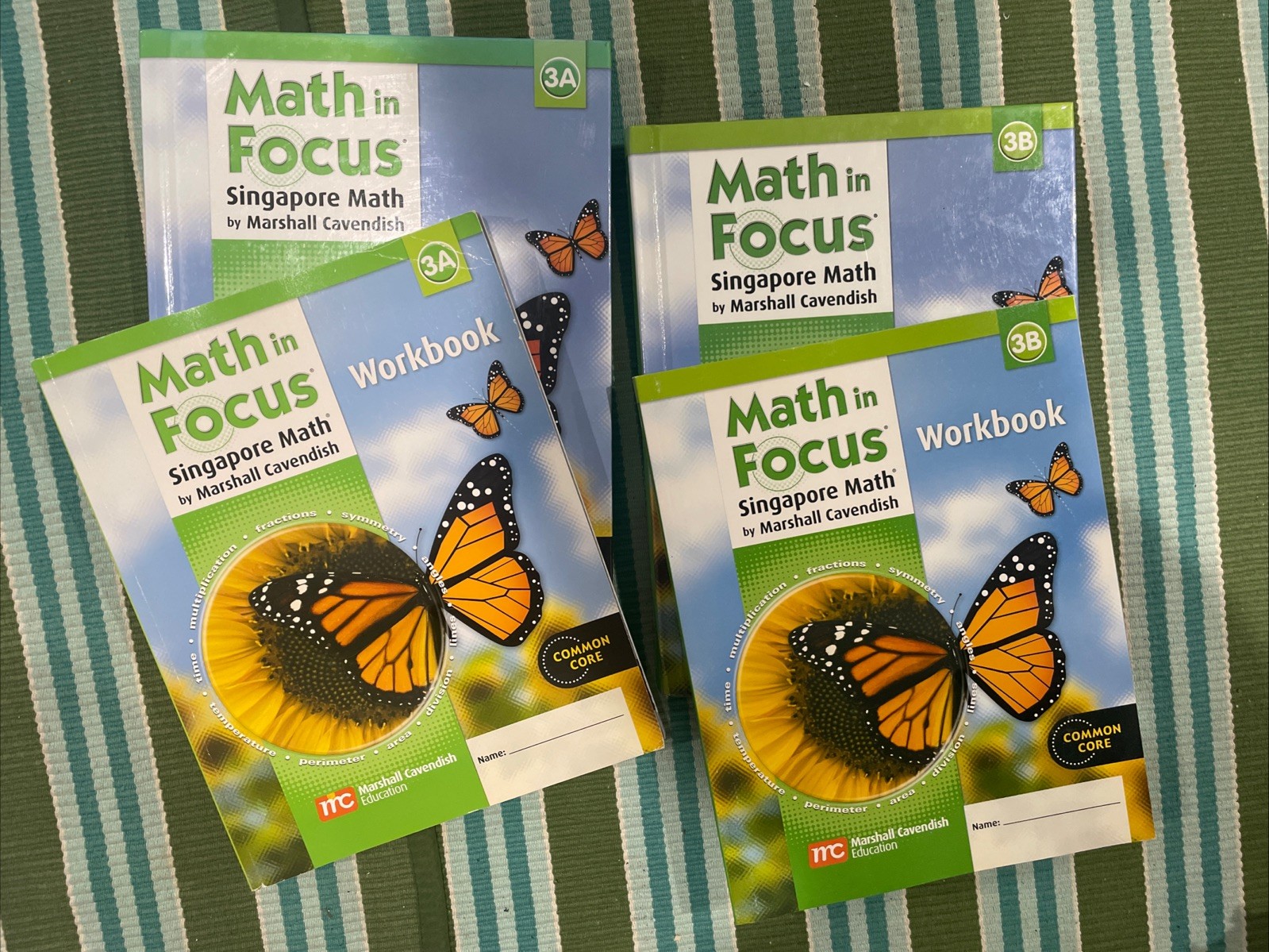 Math in Focus: Singapore Math: 3rd Grade Student Textbook and Workbook, 3A & 3B