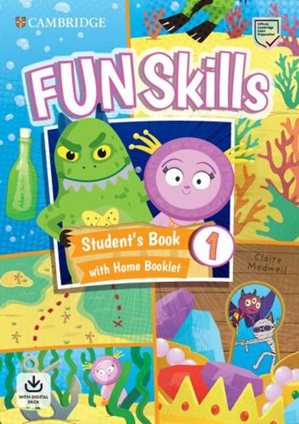 Fun Skills Level 1 Student’s Book and Home Booklet with Online Activities by Ada