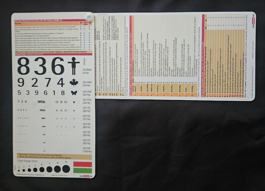 GERIATRICS POCKETCARD SET; Pre-Owned, Like New’