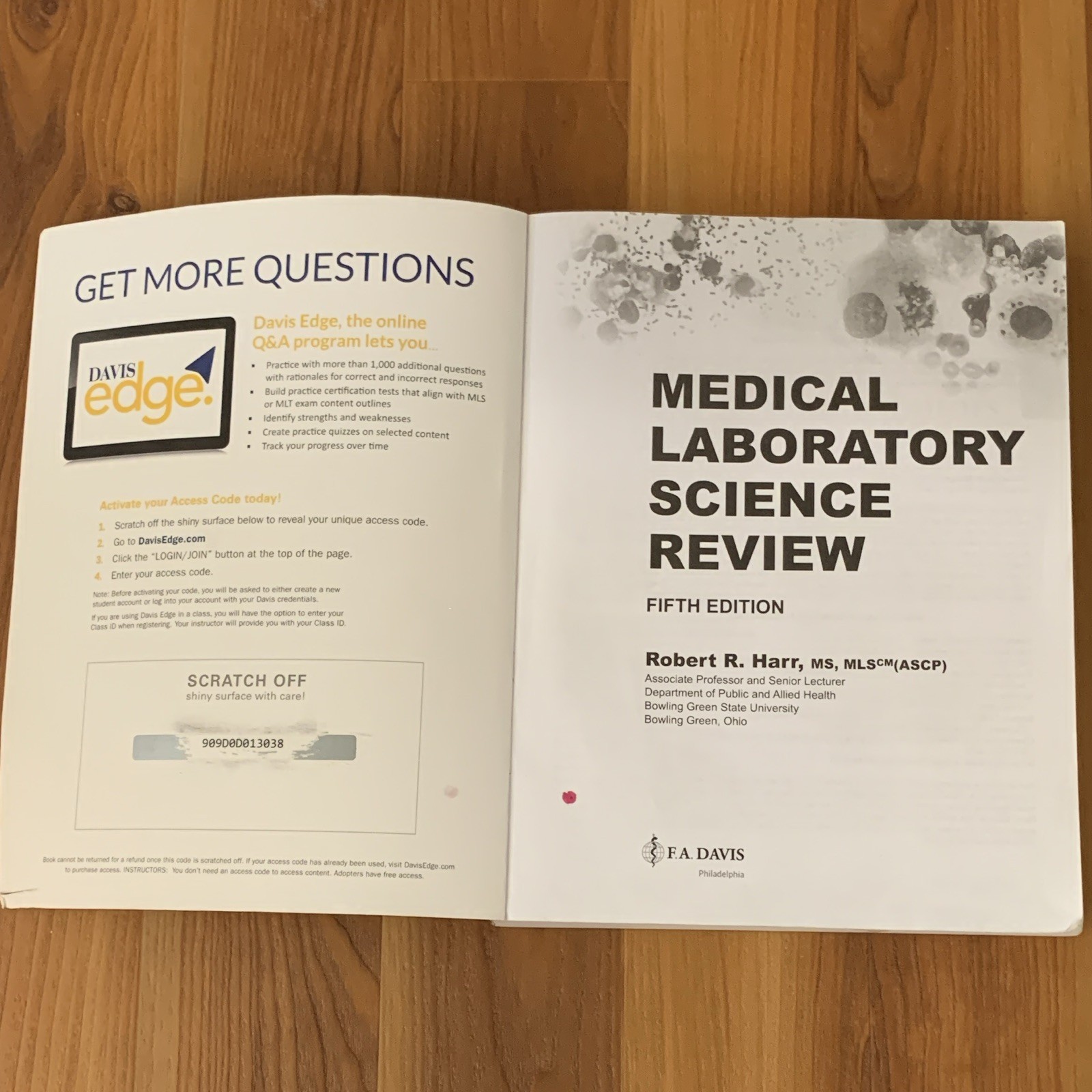 Medical Laboratory Science Review 5th Ed 2015 Paperback Harr F.A. Davis