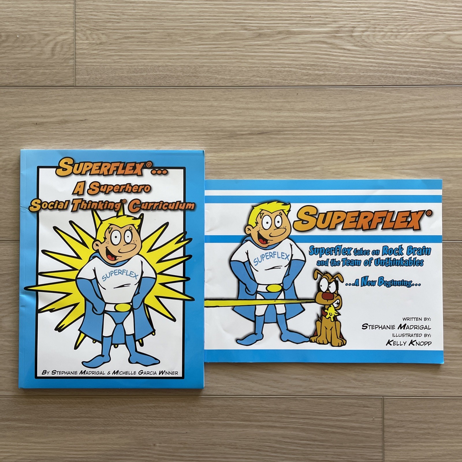 Superflex • A Superhero Social Thinking Curriculum • (×2) Books • Madrigal