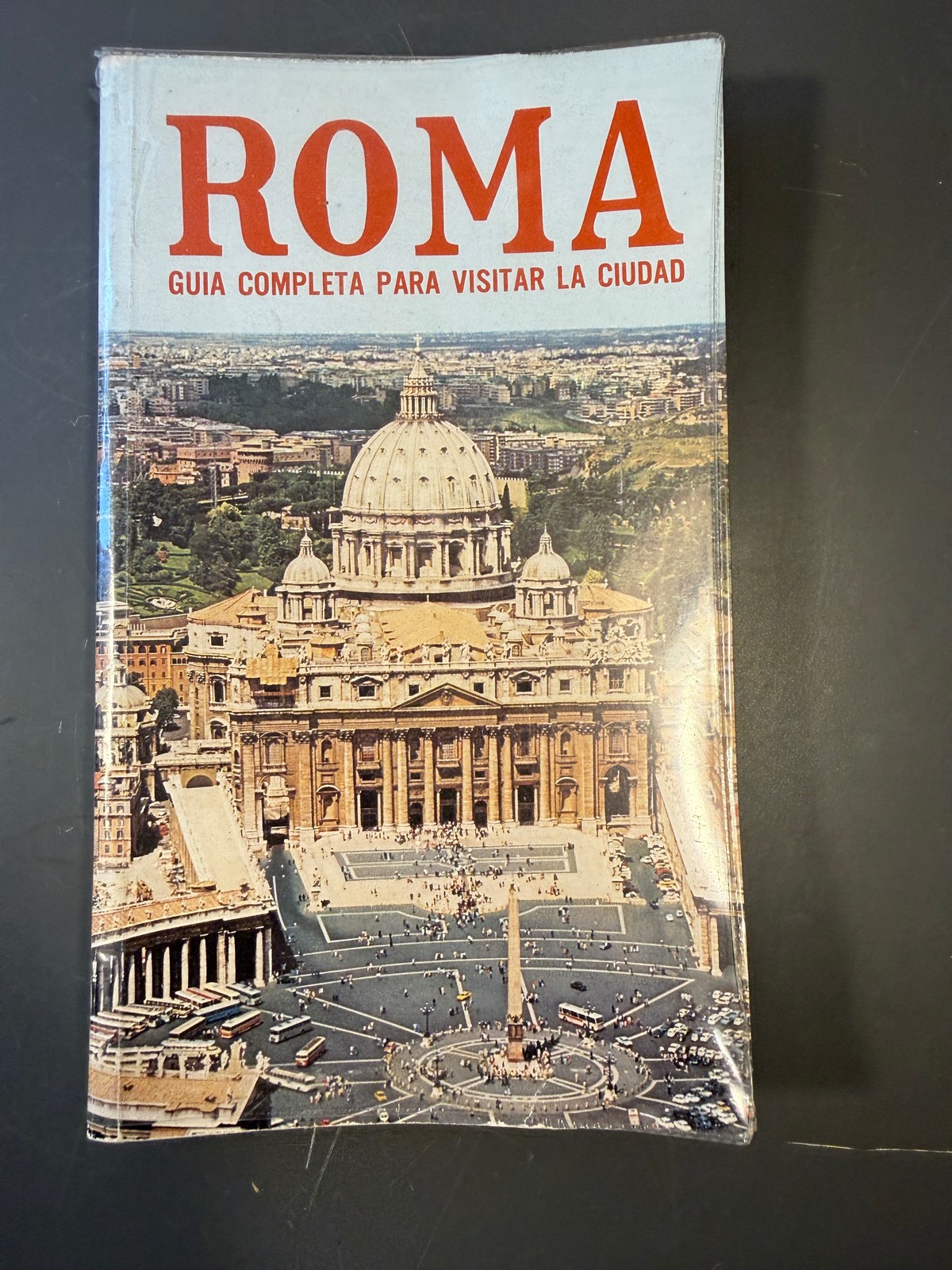 Vintage ROMA Travel Guide Book 1978 Spanish Edition Edoardo Bonechi Italy