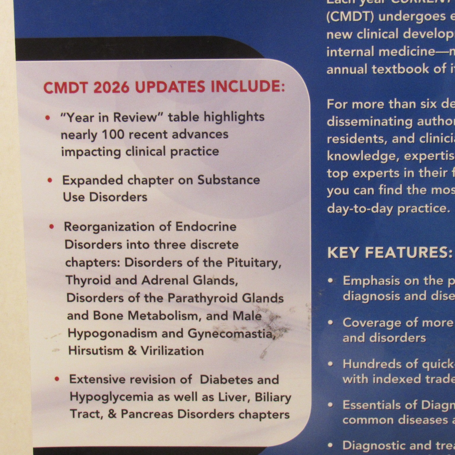Maxine A. Papdakis CURRENT MEDICAL DIAGNOSIS & TEATMENT (PB-2026-UPDATED)