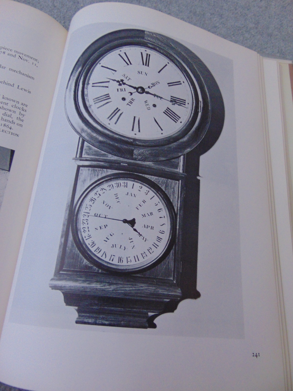 A TREASURY OF AMERICAN CLOCKS BY BROOKS PALMER BOOK