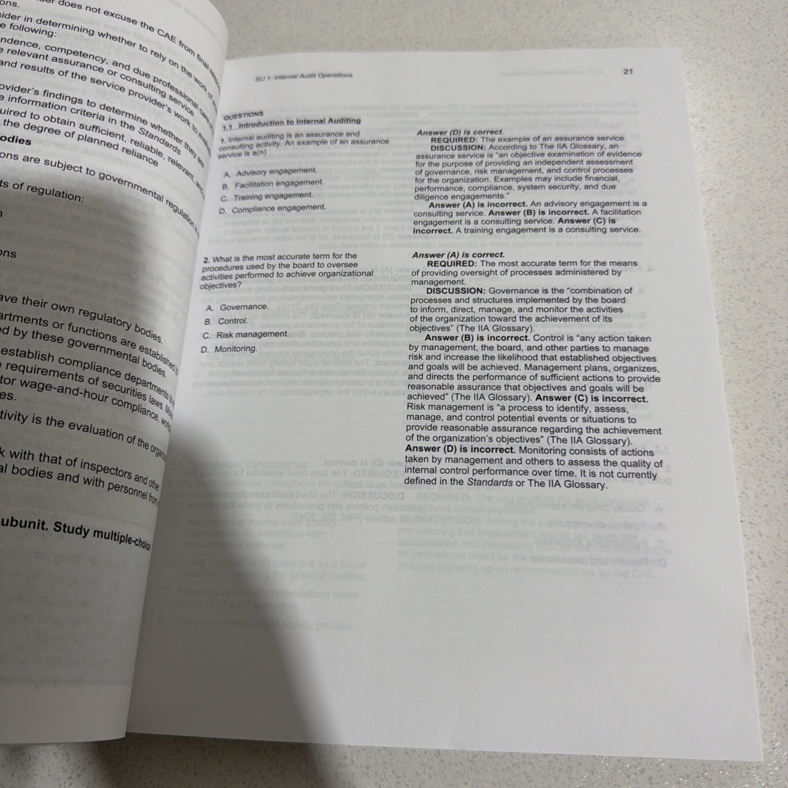 2020 Gleim CIA Review Part 2: Practice of Internal Auditing 40th Anniversary Ed.