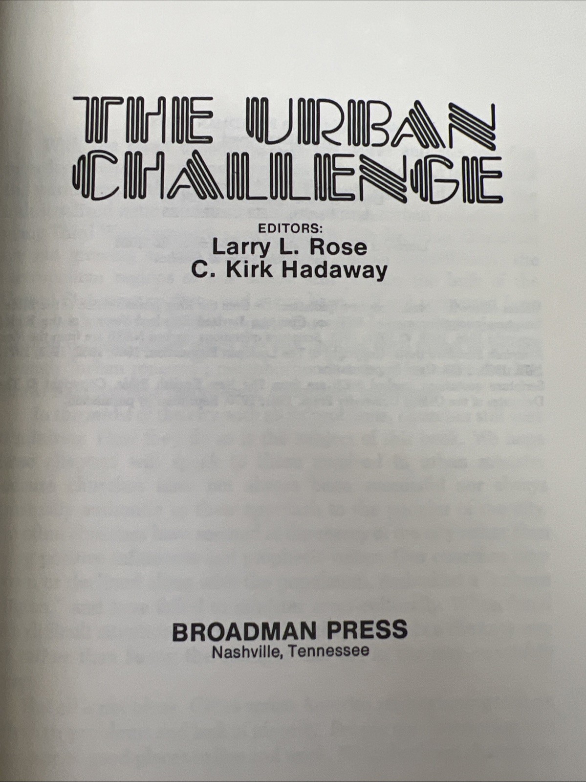 9 Vol Lot | Urban City Ministry And Churches | Mission And Church Leadership