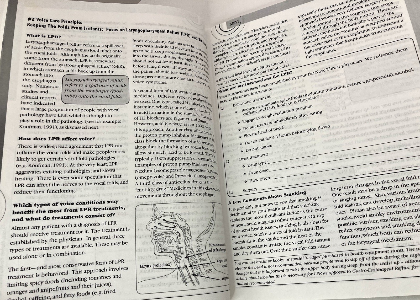 Lessac-Madsen Resonant Voice Therapy Patient Manual by Katherine Verdolini PB
