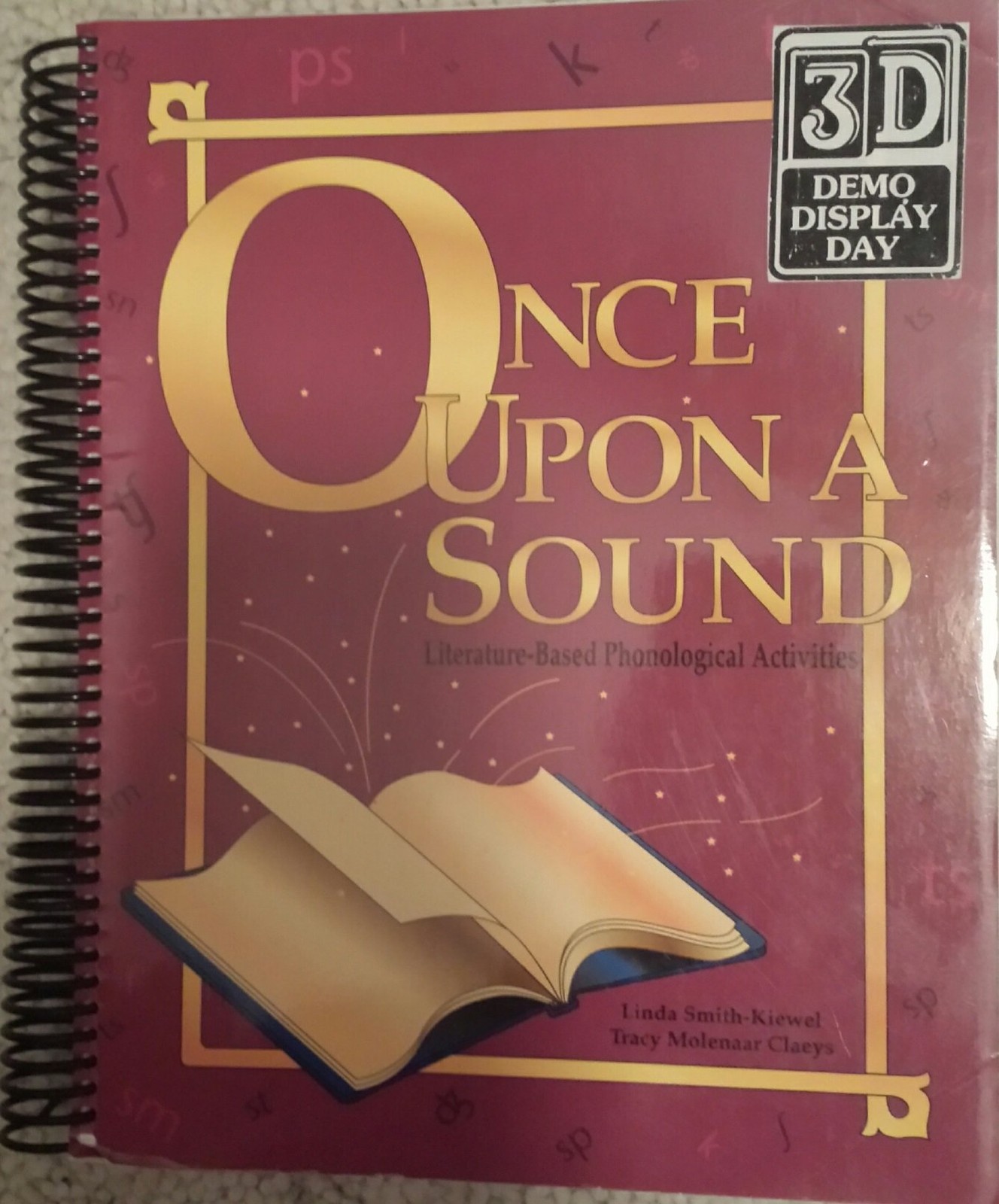 Once upon a Sound: Literature-Based Phonological Activities – spiral_bound S…
