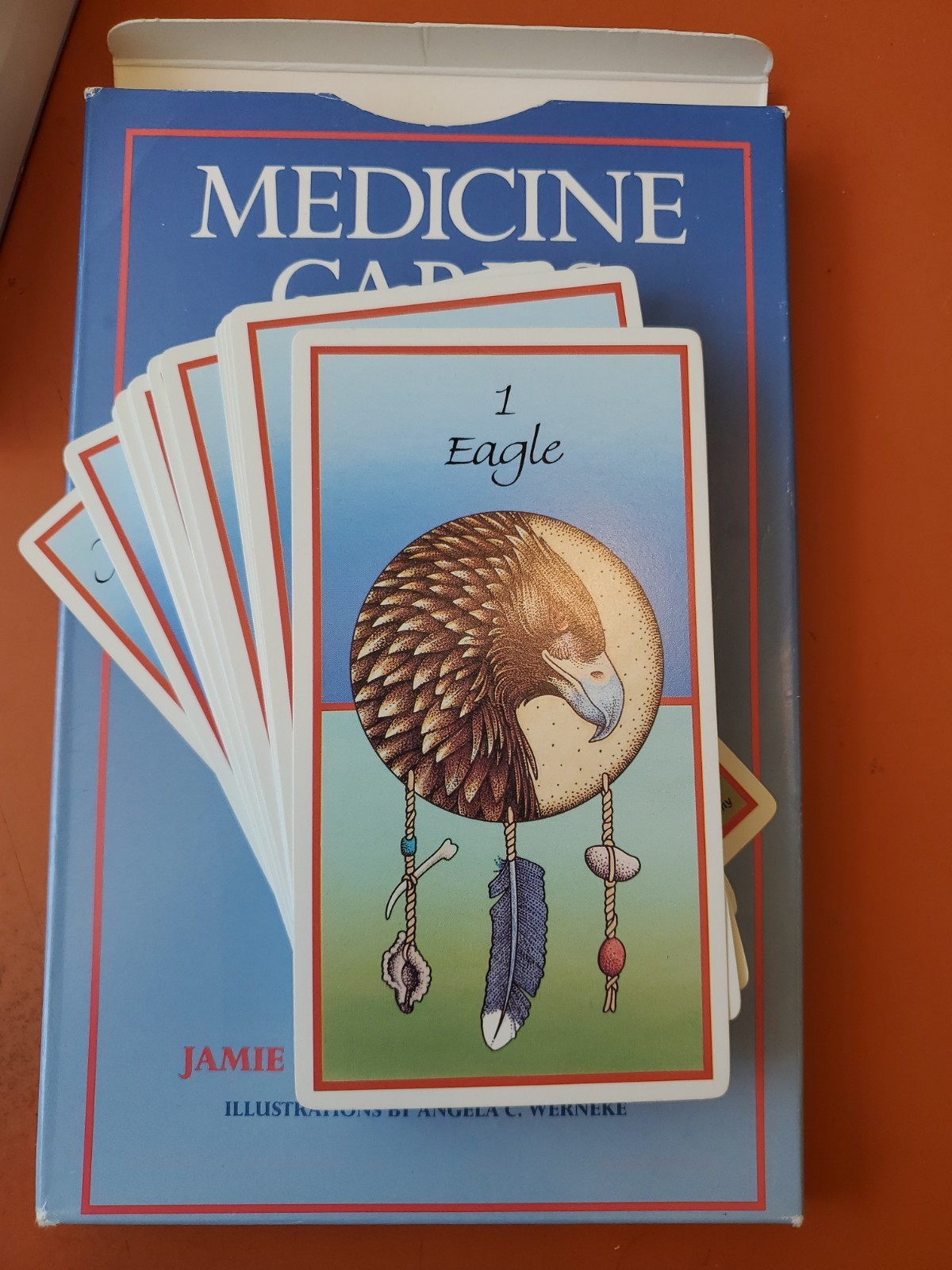 Medicine Cards Book & 54 Card Deck by David Carson and Jamie Sams – 1988