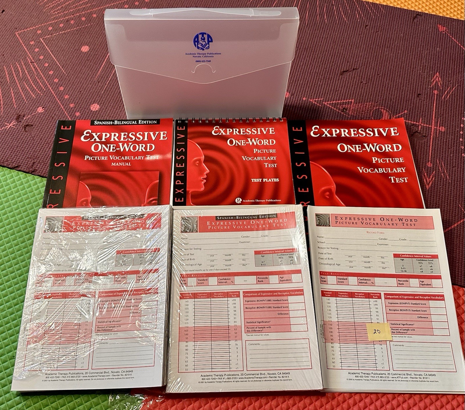 Expressive One-Word Picture Vocabulary Test Spanish-Bilingual Edition