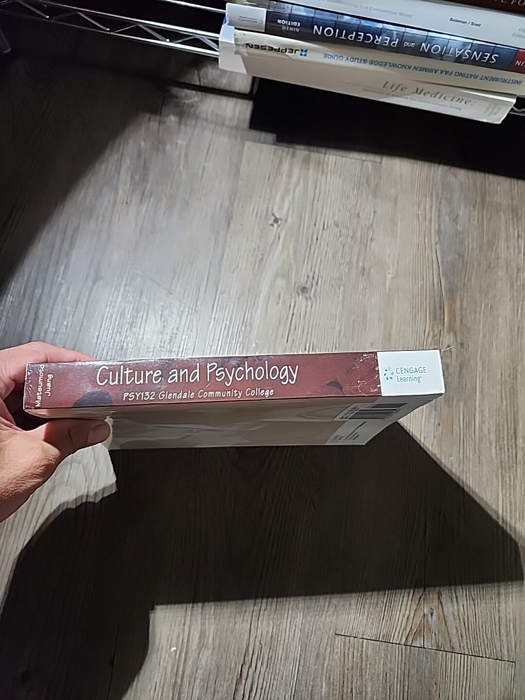 Culture And Psychology Psy132 Gcc Matsumoto/Juan 2013