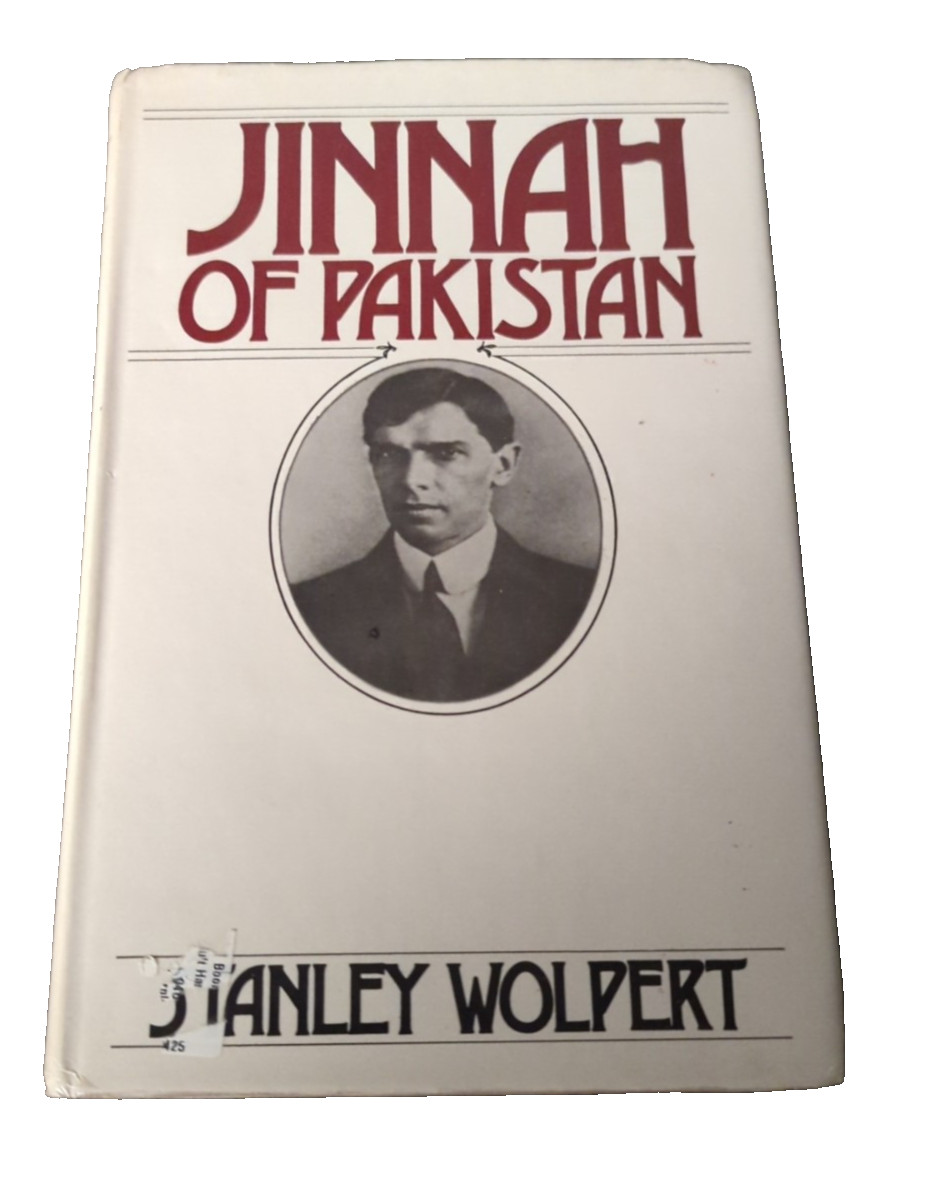 Jinnah of Pakistan by Stanley Wolpert (1989, Hardcover)SIGNED by Umar Burki