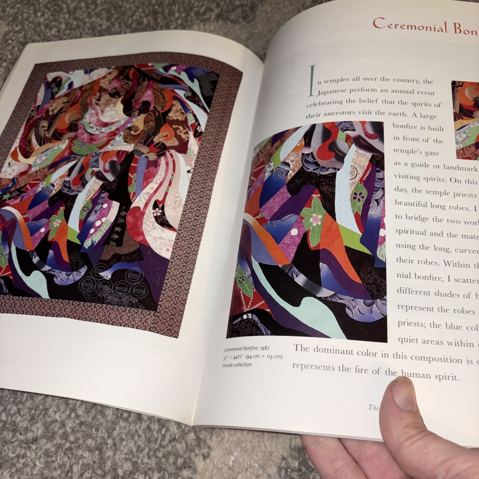 Harmonies and Hurricanes : Color and Line in Japanese Quilts Pattern Book