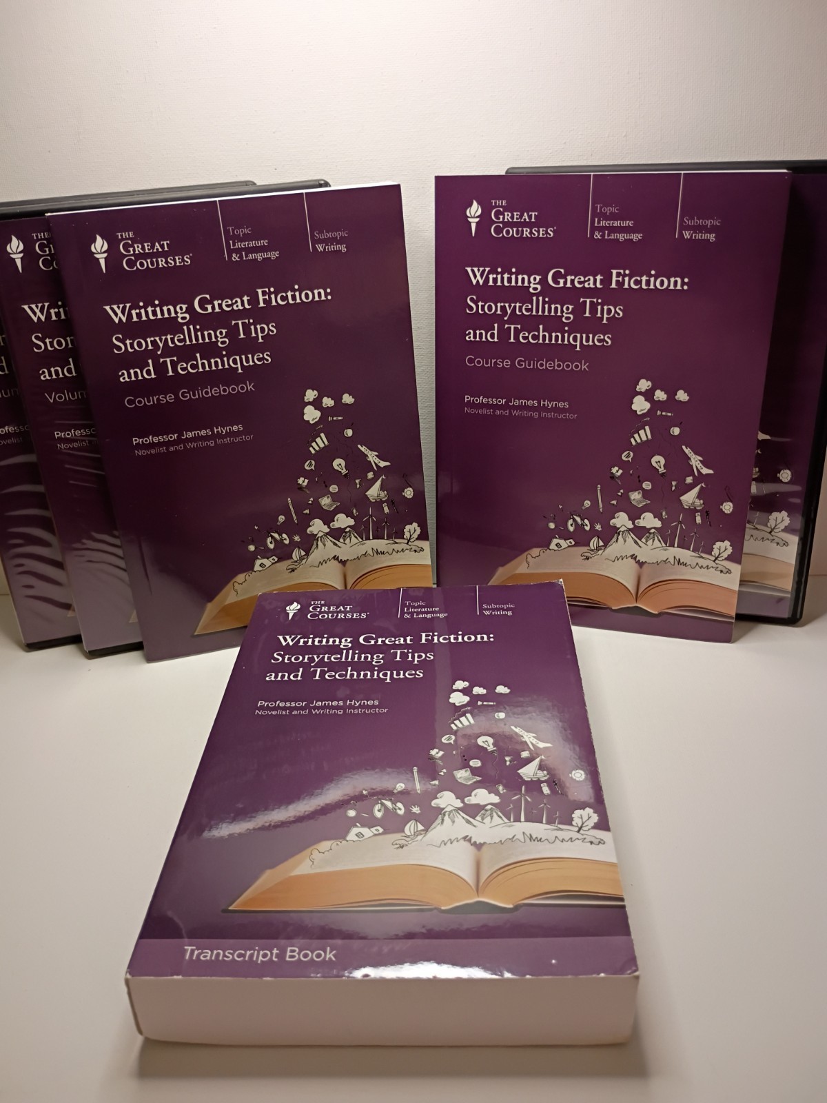The Great Courses: Writing Great Fiction: Storytelling Tips,, DVDs + Audio CDs