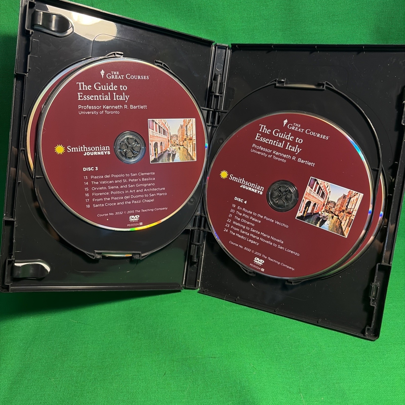 The Guide to Essential Italy (Great Courses) (Teaching Co.) DVD Course No. 3032