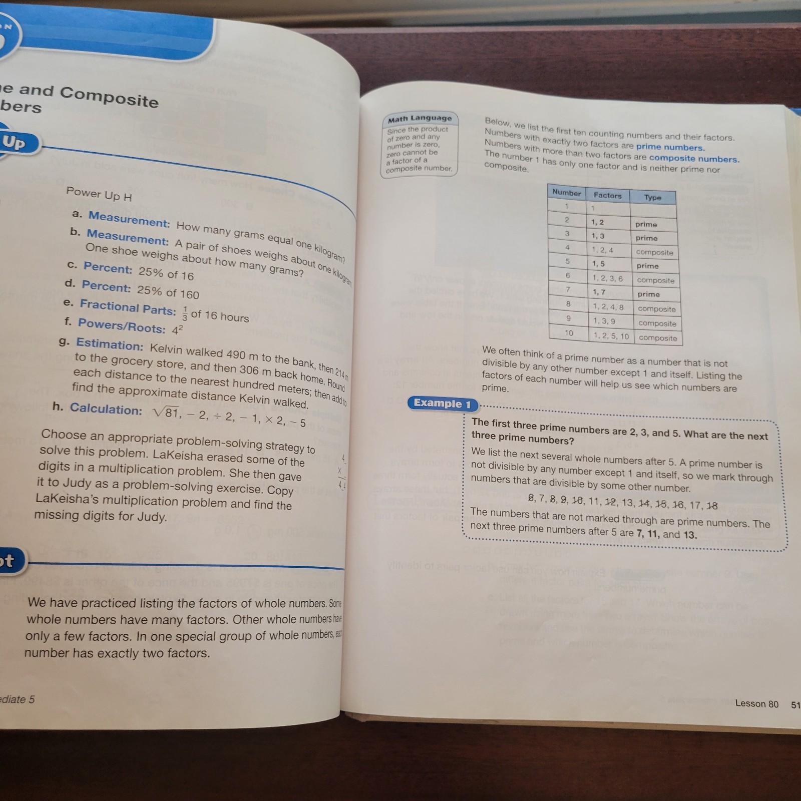 Saxon Math Intermediate 5 Teacher & Student Books