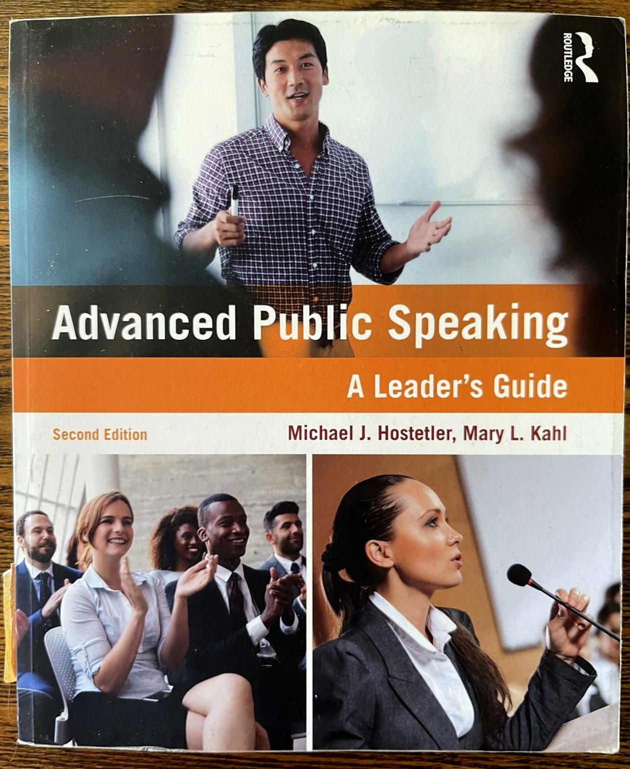 Advanced Public Speaking A Leader’s Guide Hostetler 2nd Ed Communication : VG