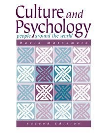 Culture and Psychology: People Around the World – paperback Matsumoto, David