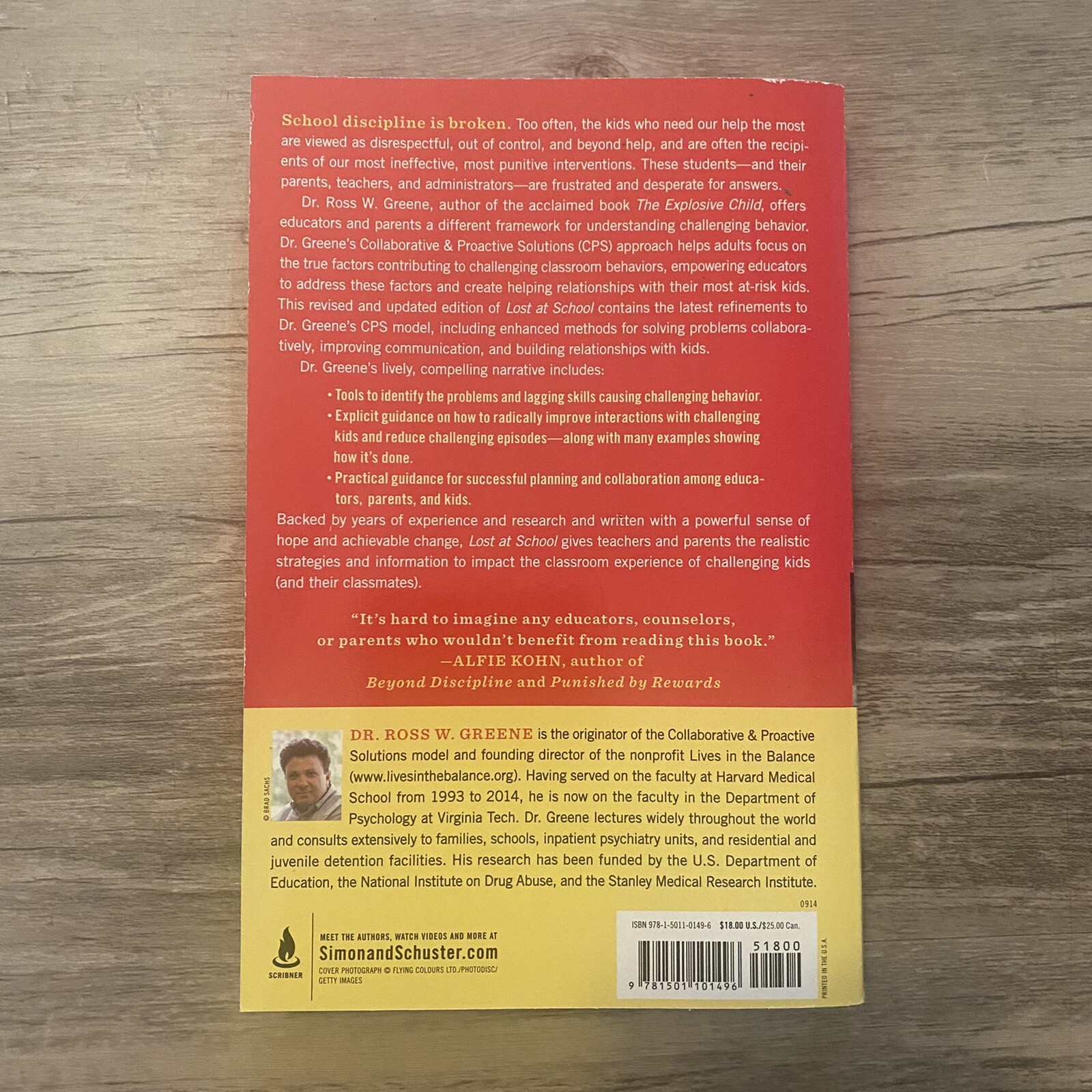 Lost at School By Ross W. Greene, PhD